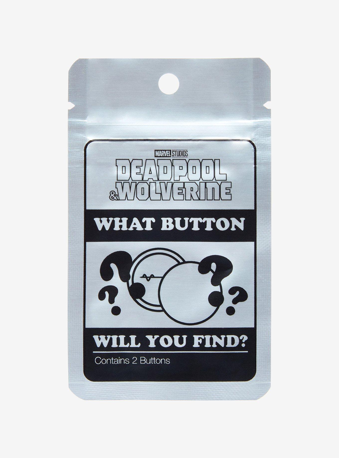 Marvel Deadpool & Wolverine Blind Bag Button, , alternate