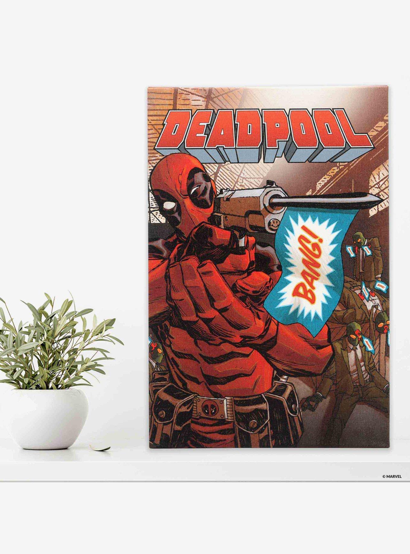 Marvel Deadpool Bang Canvas Wall Decor, , hi-res