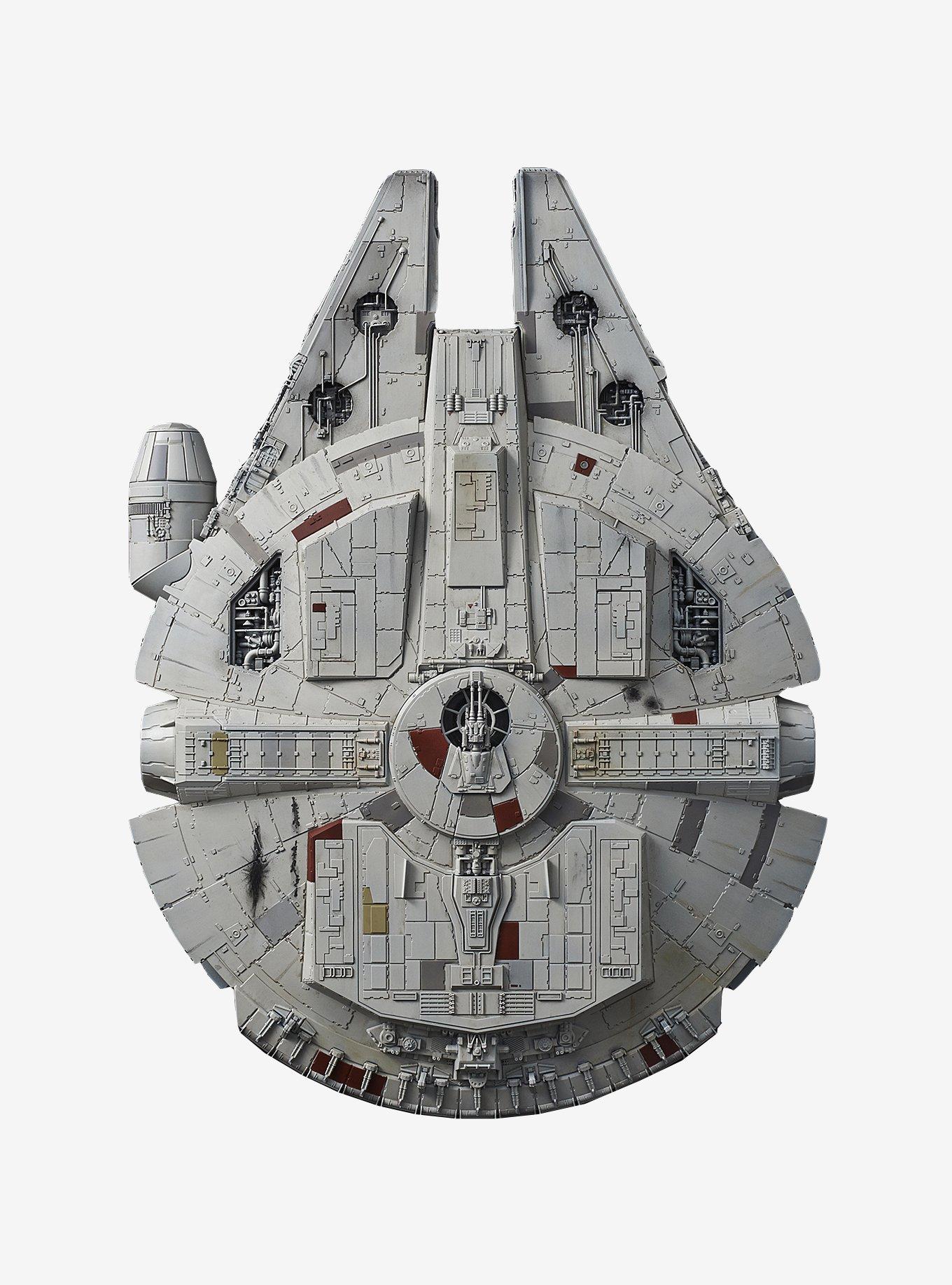 Bandai Spirits Star Wars: The Last Jedi Millennium Falcon 1/144 Scale Model Kit, , alternate