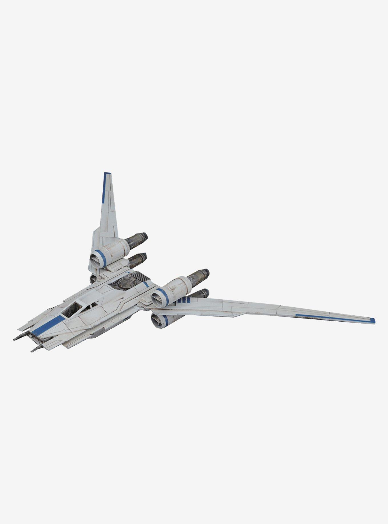 Bandai Spirits Star Wars Rogue One U-Wing Fighter & TIE Striker 1/144 Scale Model Kit Set, , hi-res