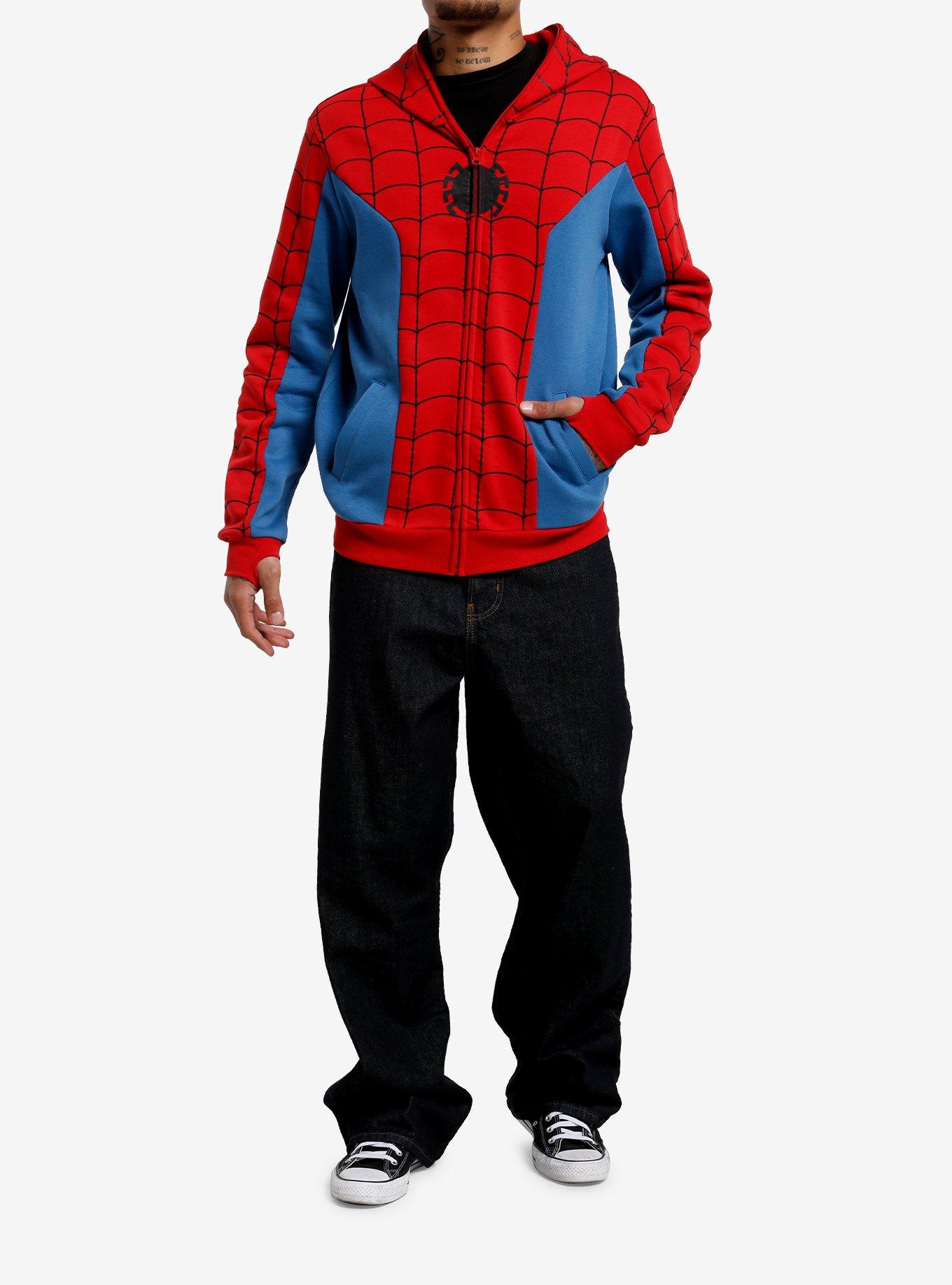 Our Universe Marvel Your Friendly Neighborhood Spider-Man Spider-Man Costume Hoodie, MULTI, alternate