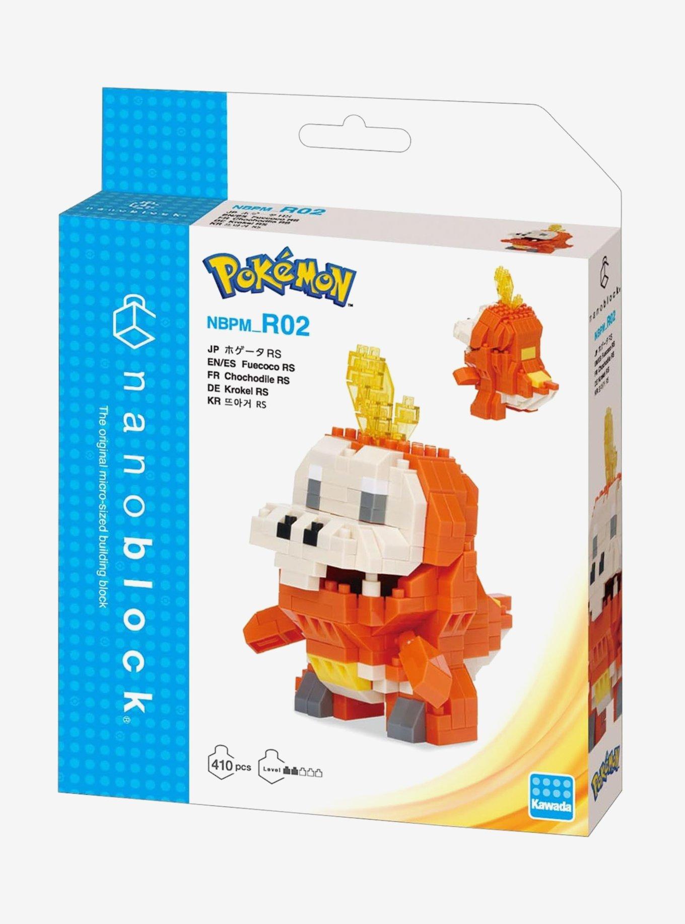 Kawada Pokémon Nanoblock Pokemon RS Series Fuecoco Building Kit, , alternate