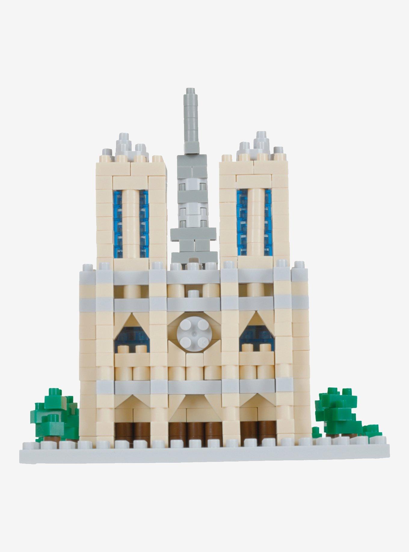 Nanoblock Notre Dame Cathedral Build Set, , alternate