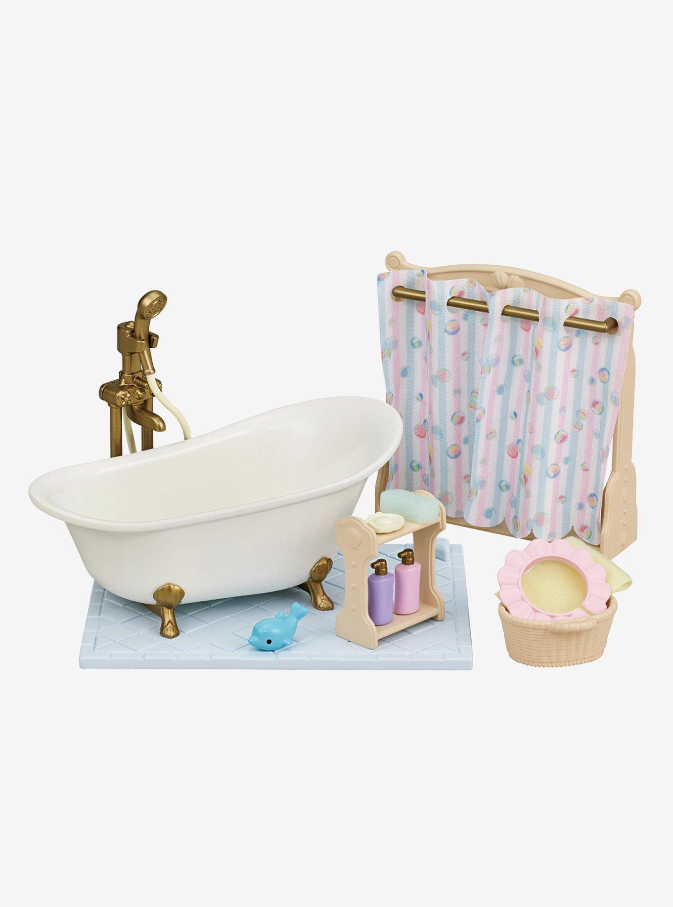 Calico Critters Bath & Shower Set, , alternate