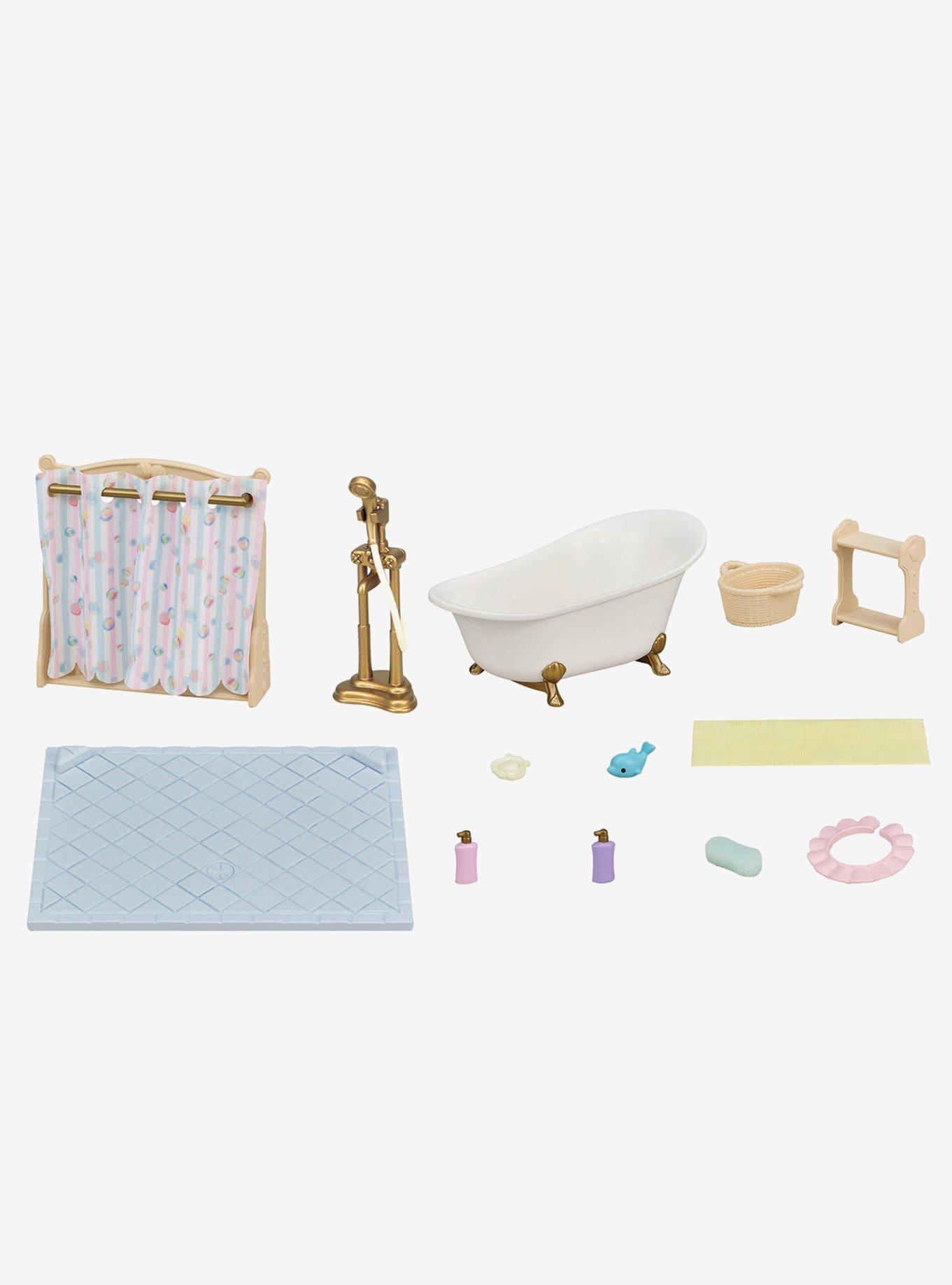 Calico Critters Bath & Shower Set, , alternate