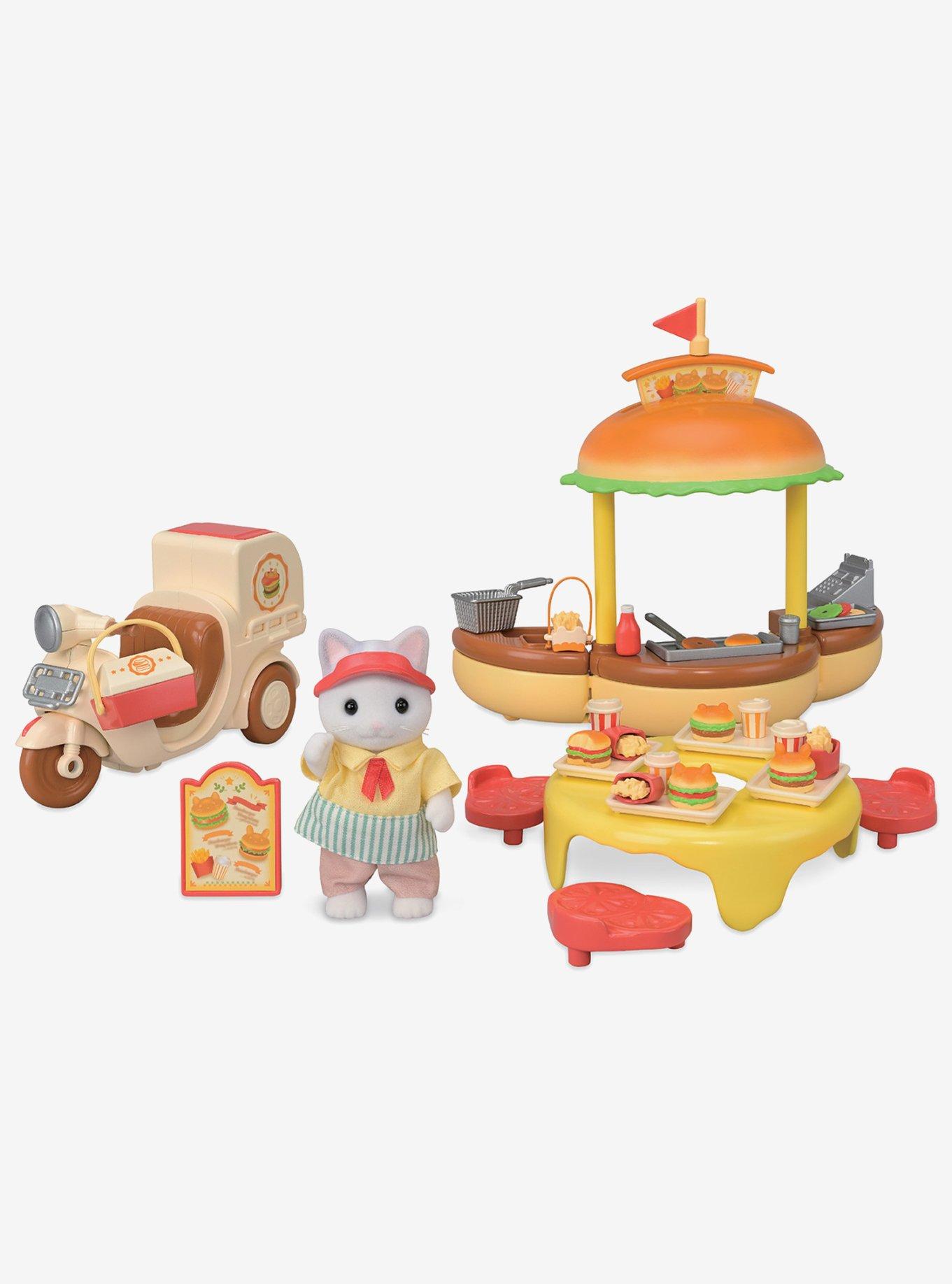 Calico Critters Hamburger Stand Play Set, , alternate