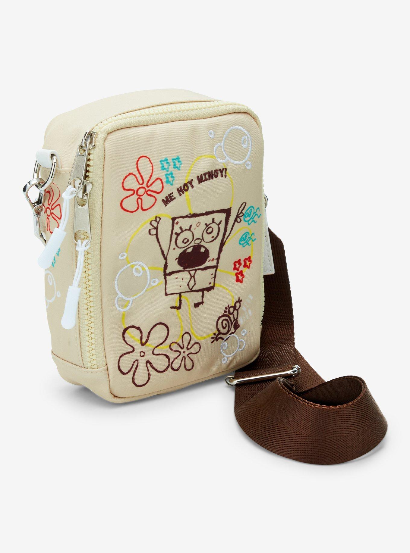 SpongeBob SquarePants DoodleBob Crossbody Bag — BoxLunch Exclusive, , alternate