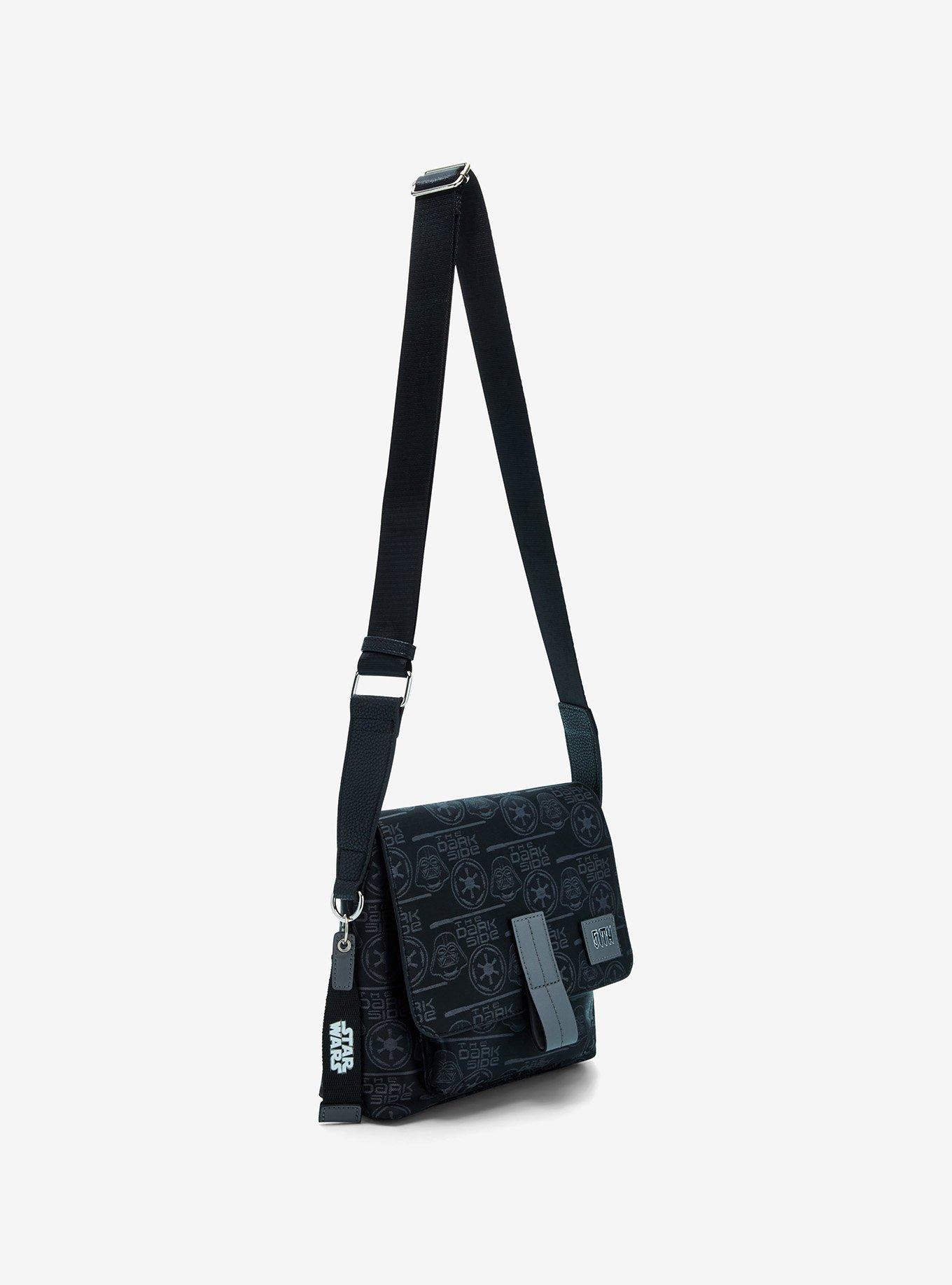 Star Wars Dark Side Messenger Crossbody Bag — BoxLunch Exclusive, , hi-res