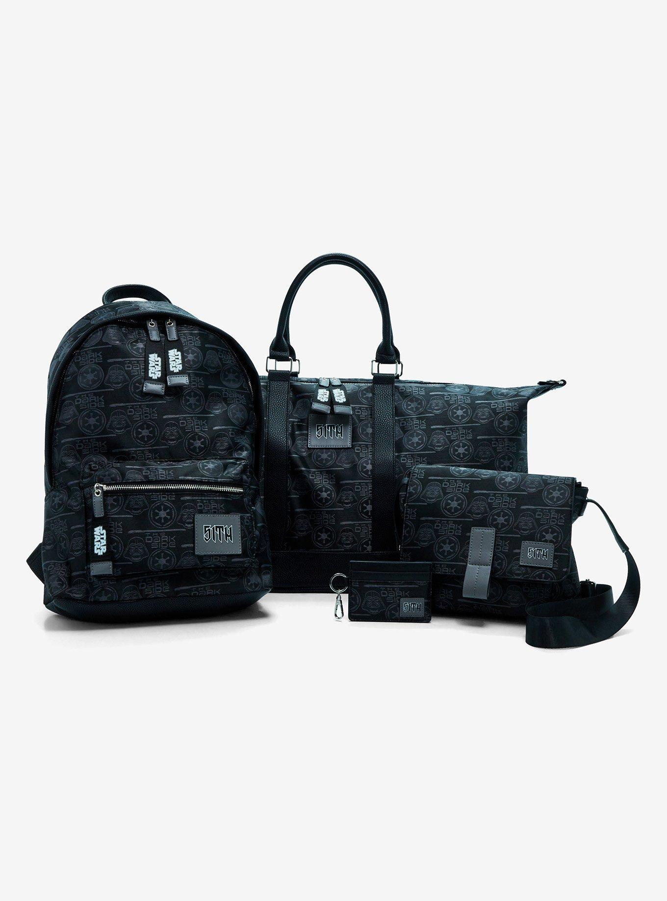 Star Wars Dark Side Messenger Crossbody Bag — BoxLunch Exclusive, , alternate