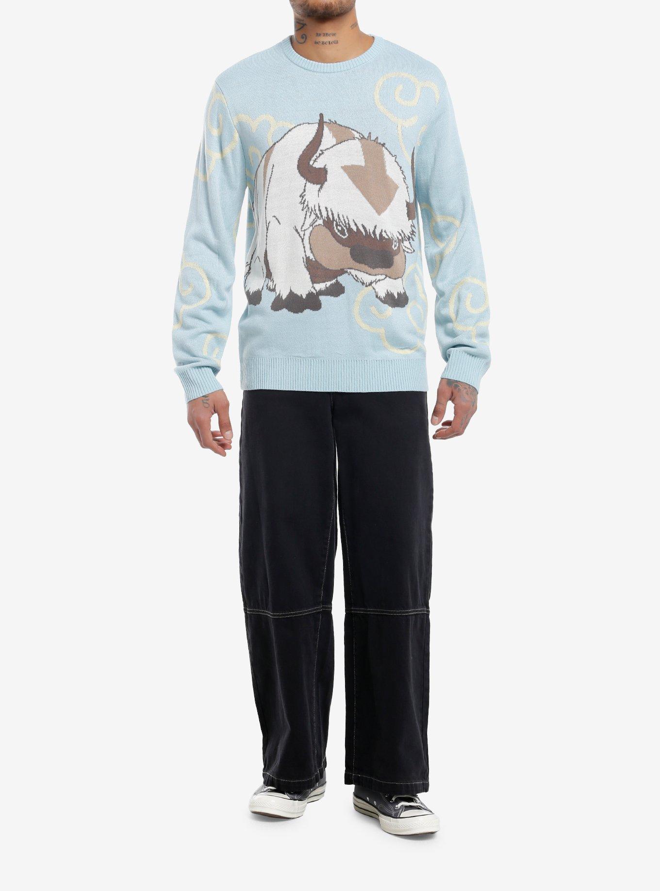 Avatar: The Last Airbender Appa Intarsia Sweater, , hi-res