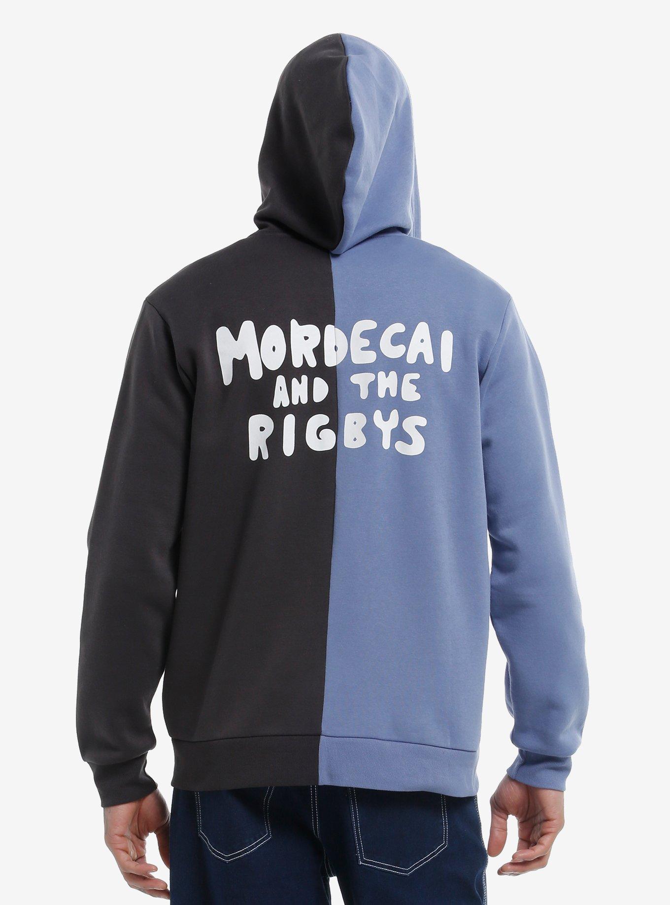 Regular Show Mordecai & Rigby Split Hoodie, , hi-res