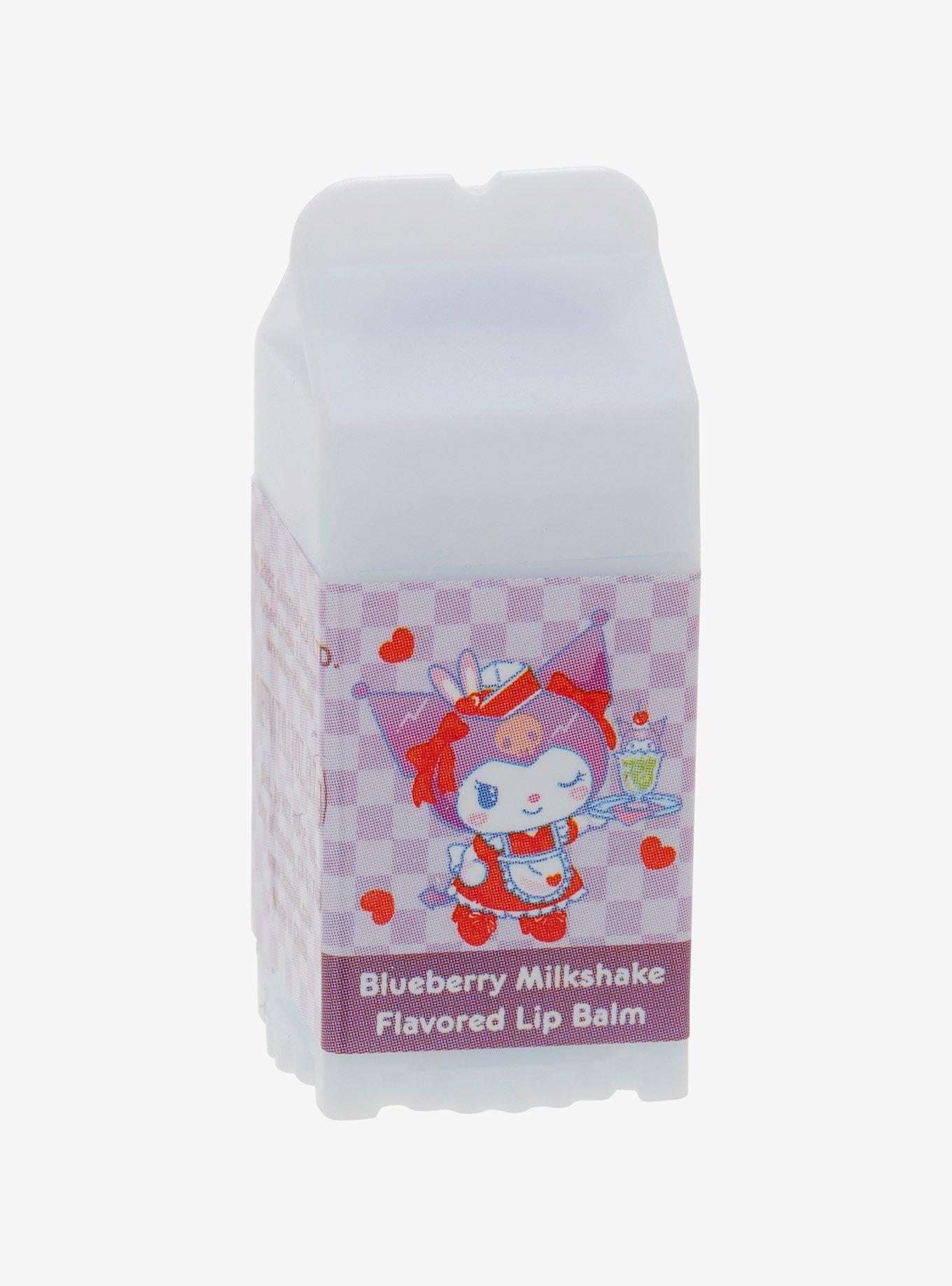 Sanrio Kuromi Diner Blueberry Milkshake Flavored Lip Balm , , hi-res