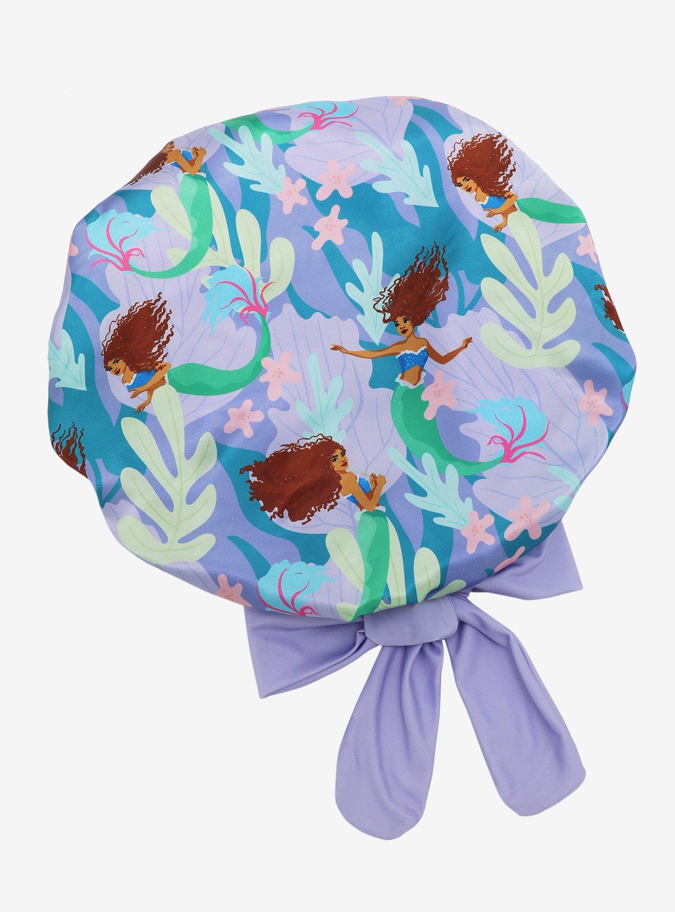 Disney The Little Mermaid Ariel Double Layered Satin Bonnet — BoxLunch Exclusive, , hi-res