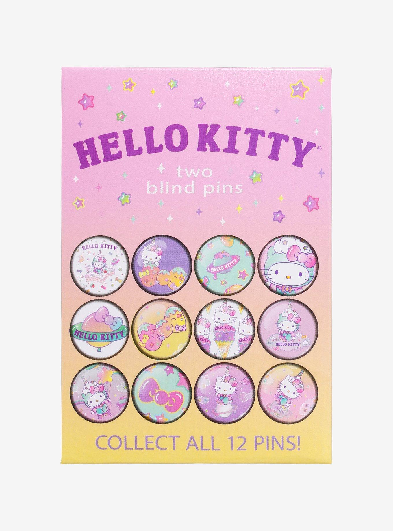 Hello Kitty Cosmic Ice Cream Blind Box Button, , hi-res