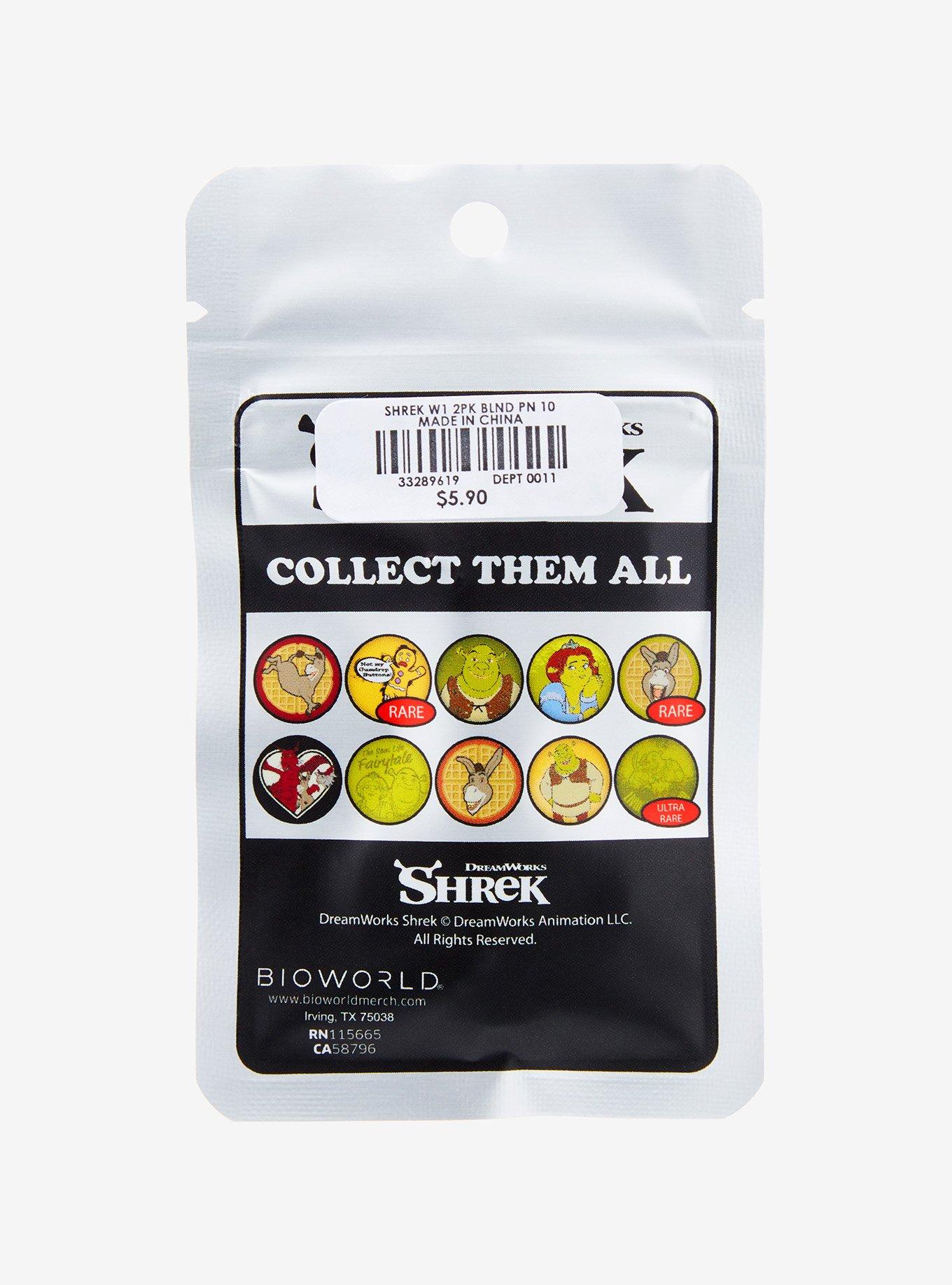 Shrek Blind Bag Mini Buttons, , alternate