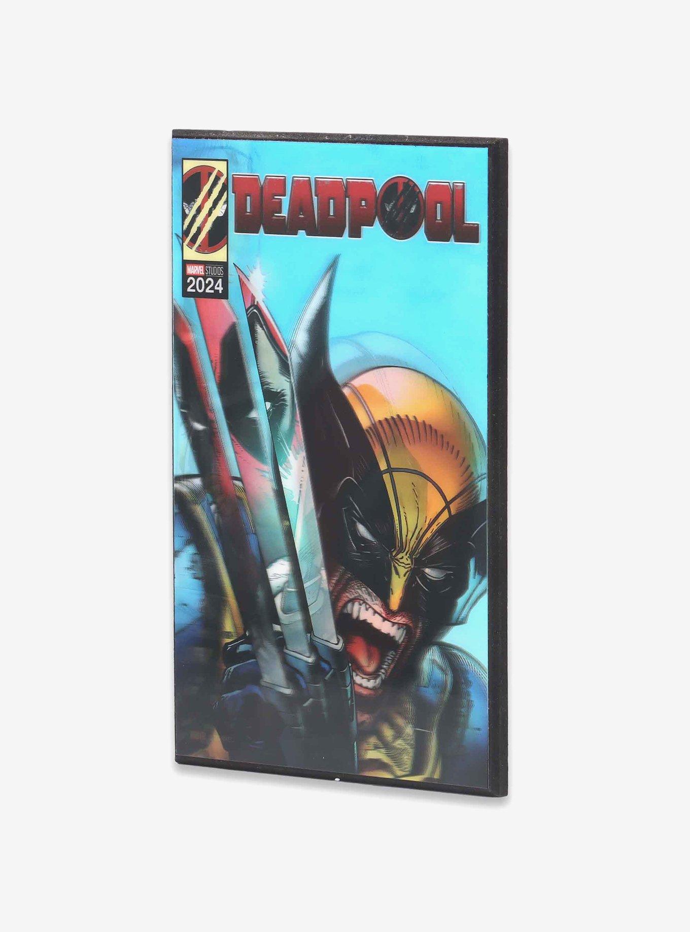 Marvel Deadpool & Wolverine 3D Lenticular Wood Wall Decor, , alternate