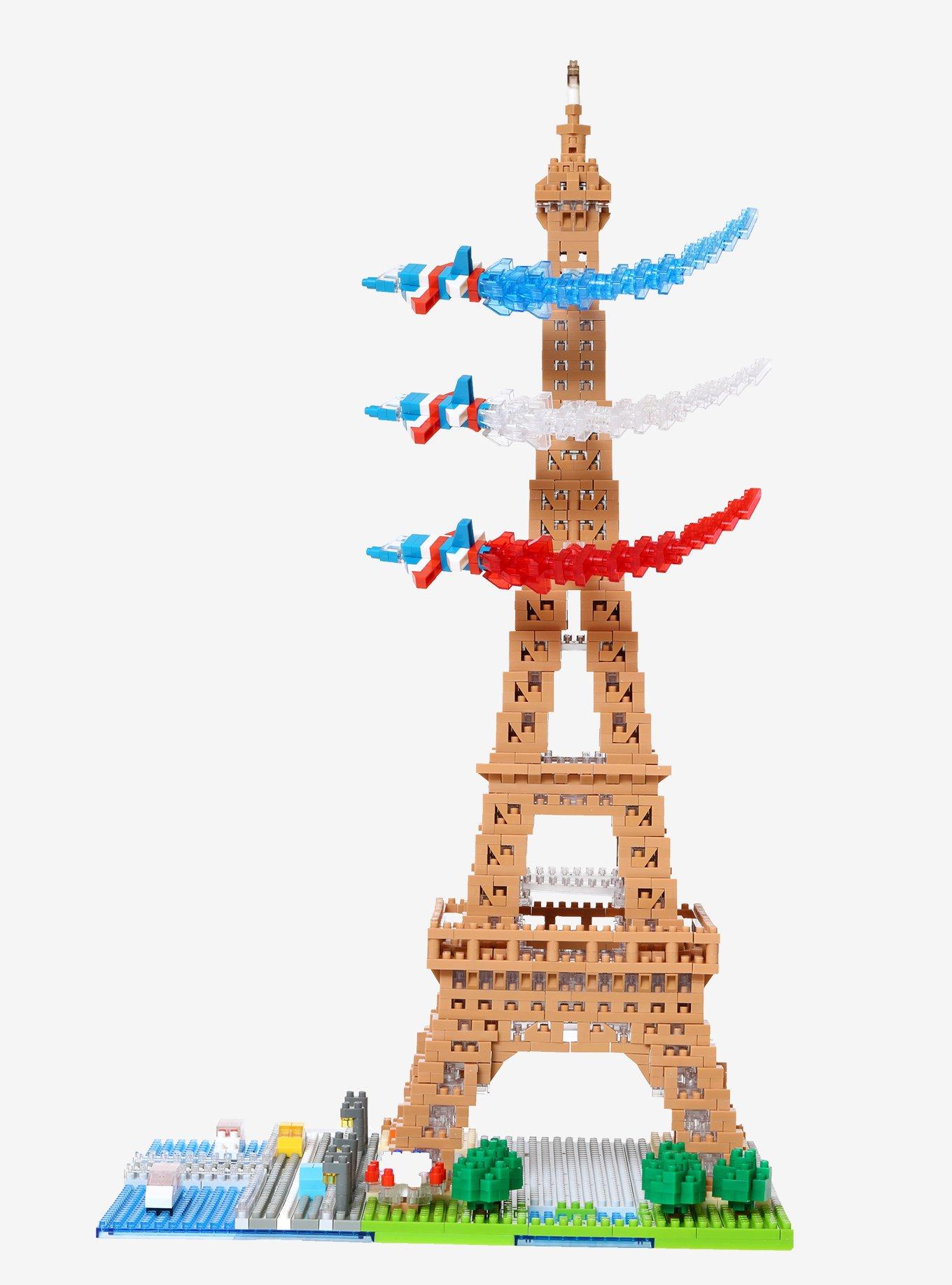 Nanoblock Eiffel Tower Deluxe Edition Build Set, , alternate