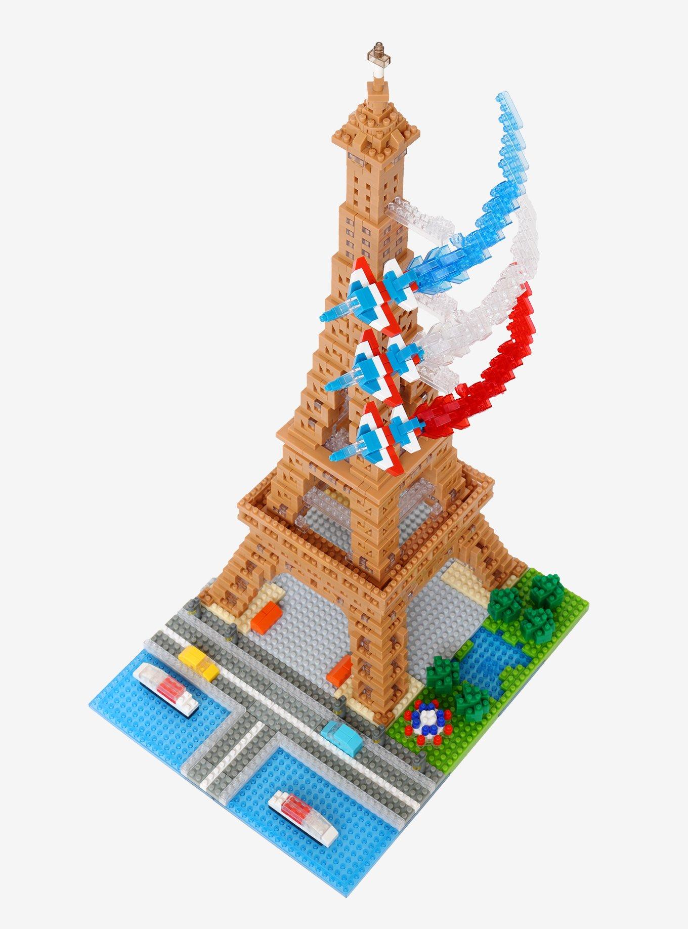 Nanoblock Eiffel Tower Deluxe Edition Build Set, , alternate