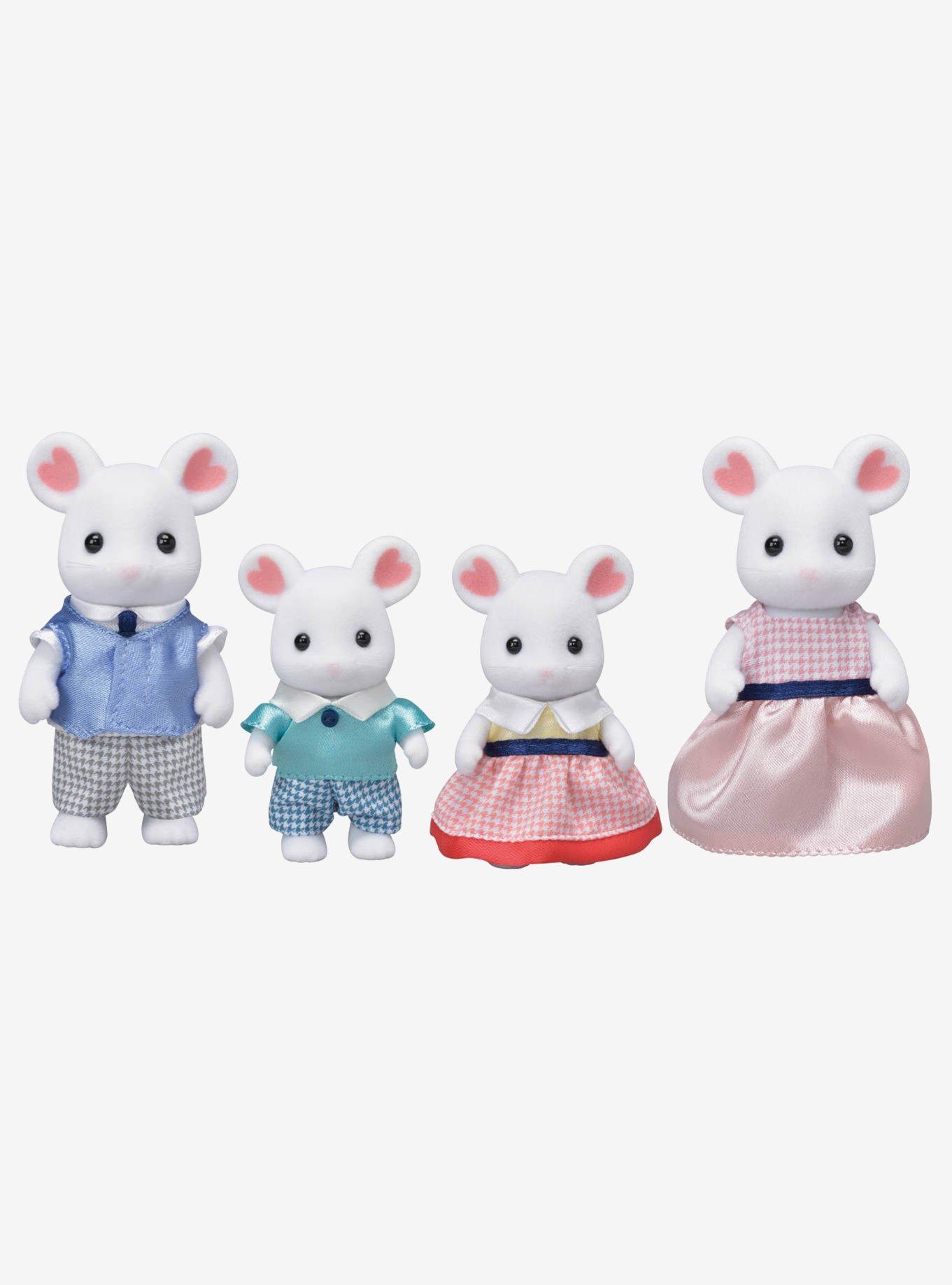 Calico Critters Marshmallow Mouse Family Figure Set, , alternate