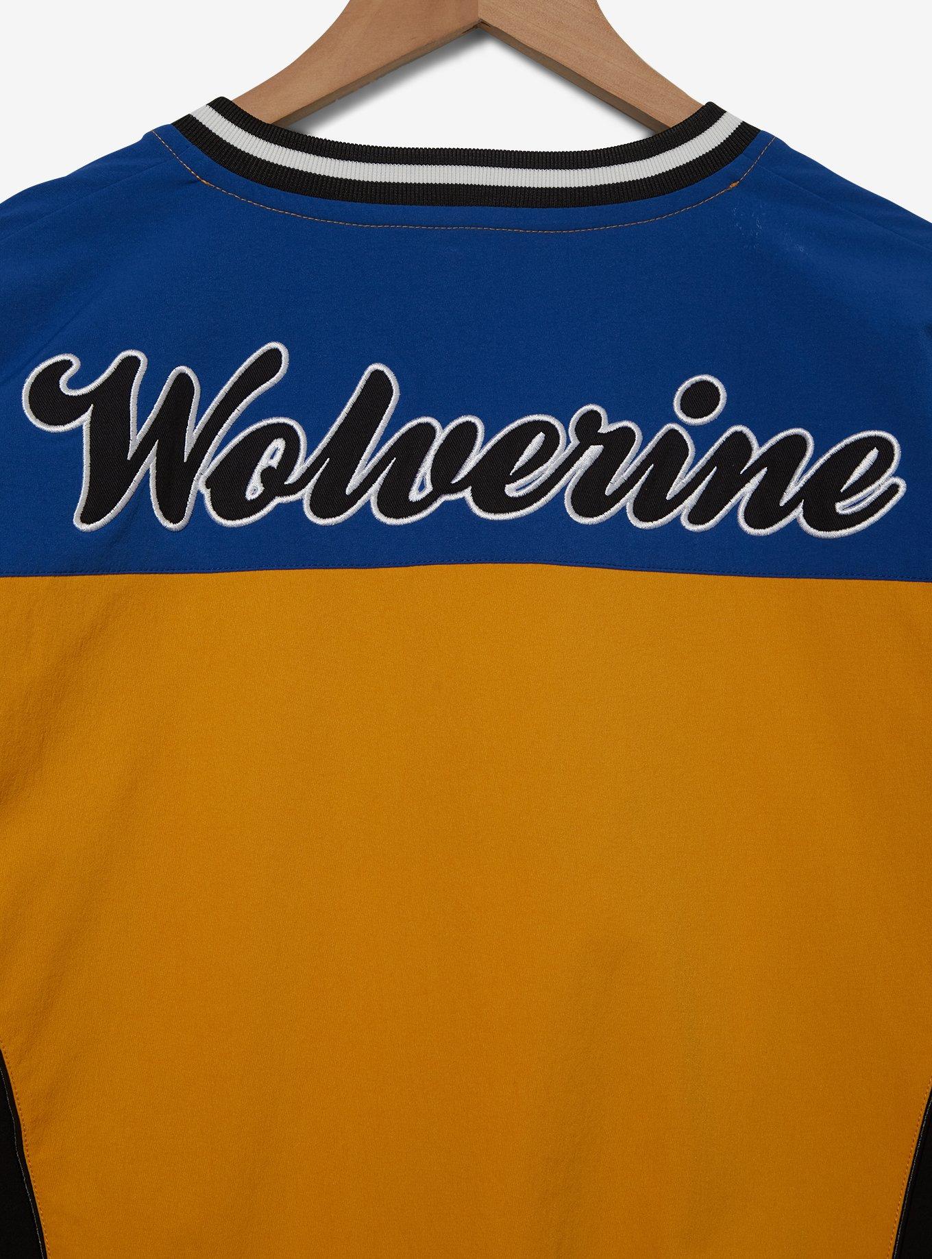 Marvel X-Men Wolverine Panel Sweatshirt - BoxLunch Exclusive, MUSTARD, alternate