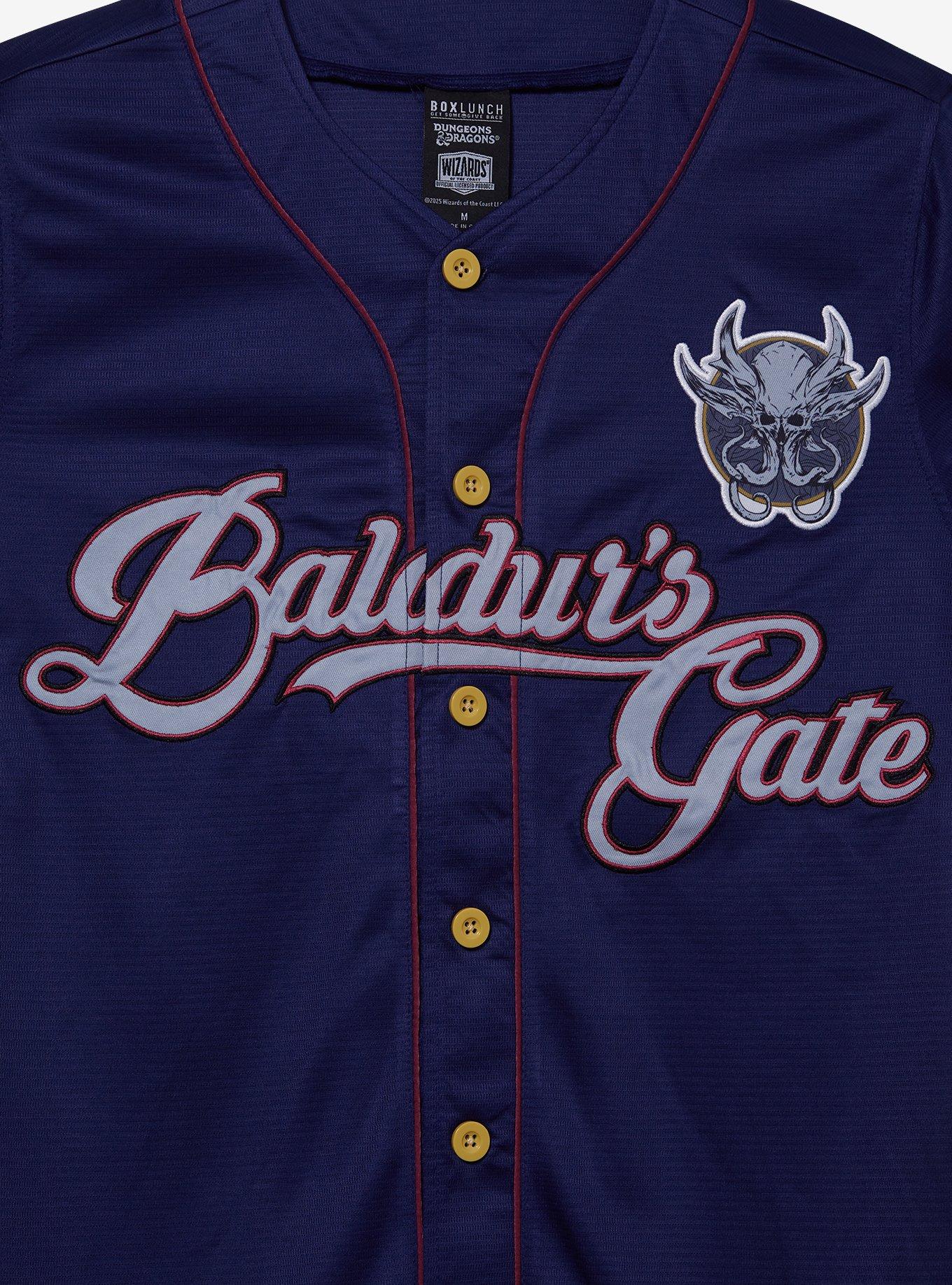 Baldur's Gate 3 Astarion Baseball Jersey - BoxLunch Exclusive, , alternate