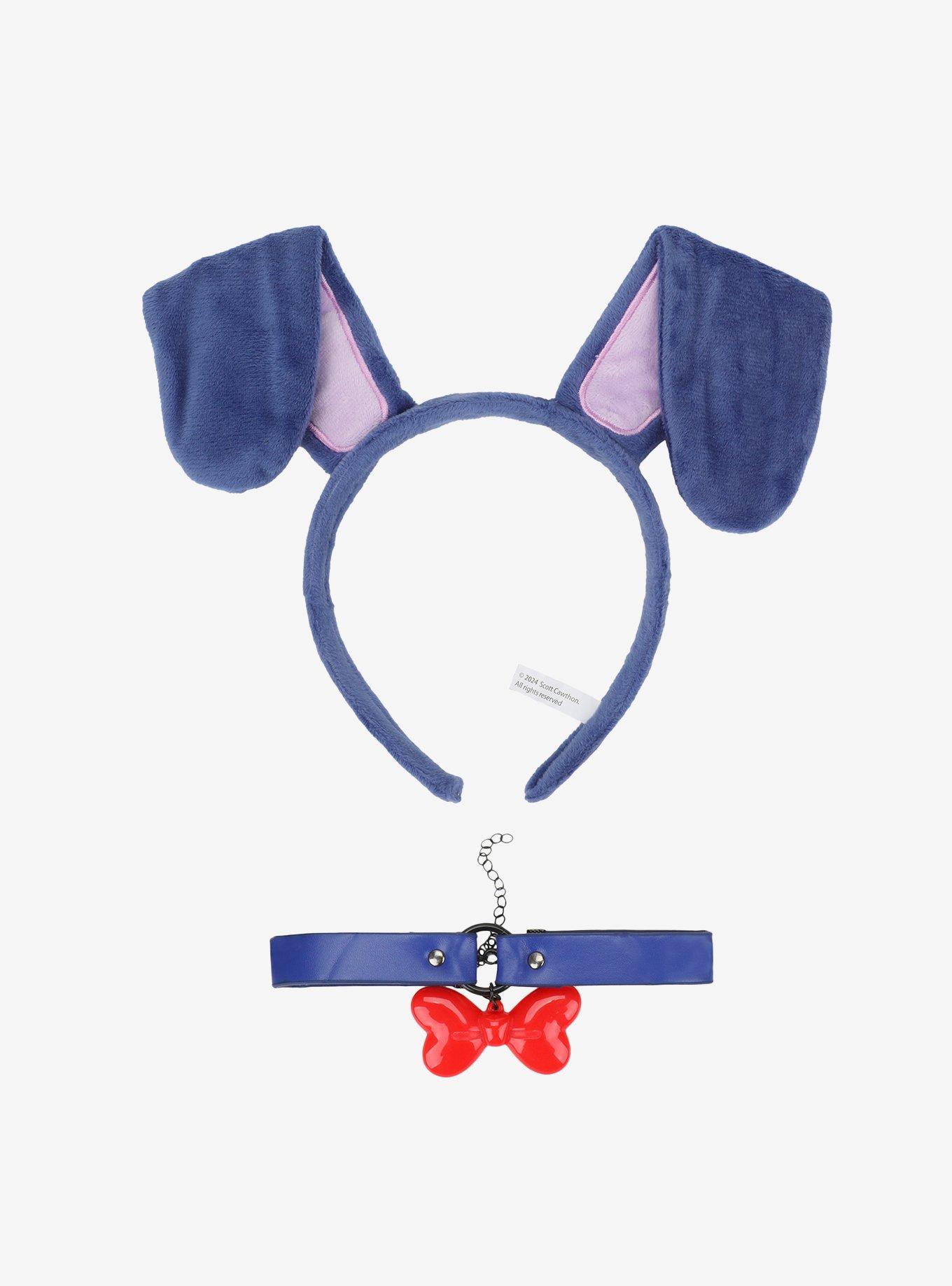 Five Nights At Freddy's Bonnie Ears Headband and Necklace Set, , alternate