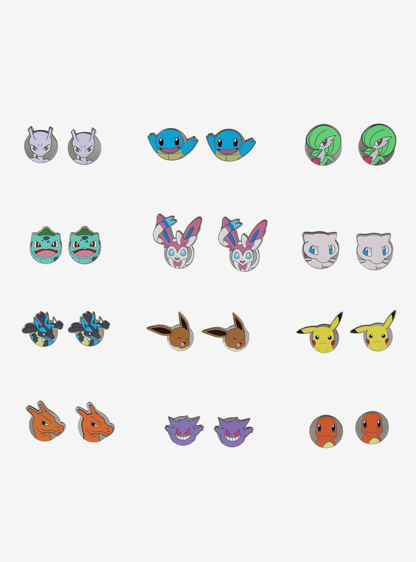 Pokémon Characters Earring Set, , alternate