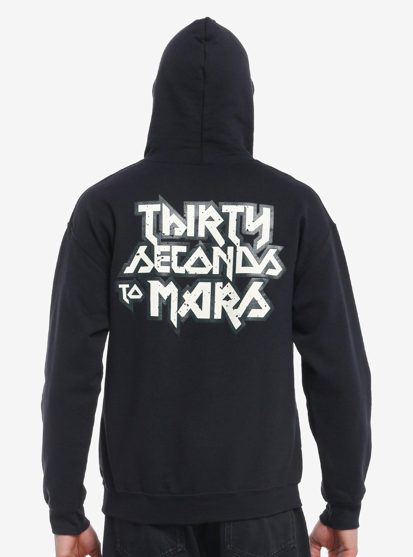 Thirty Seconds To Mars Skull Seasons Tour Hoodie, , hi-res