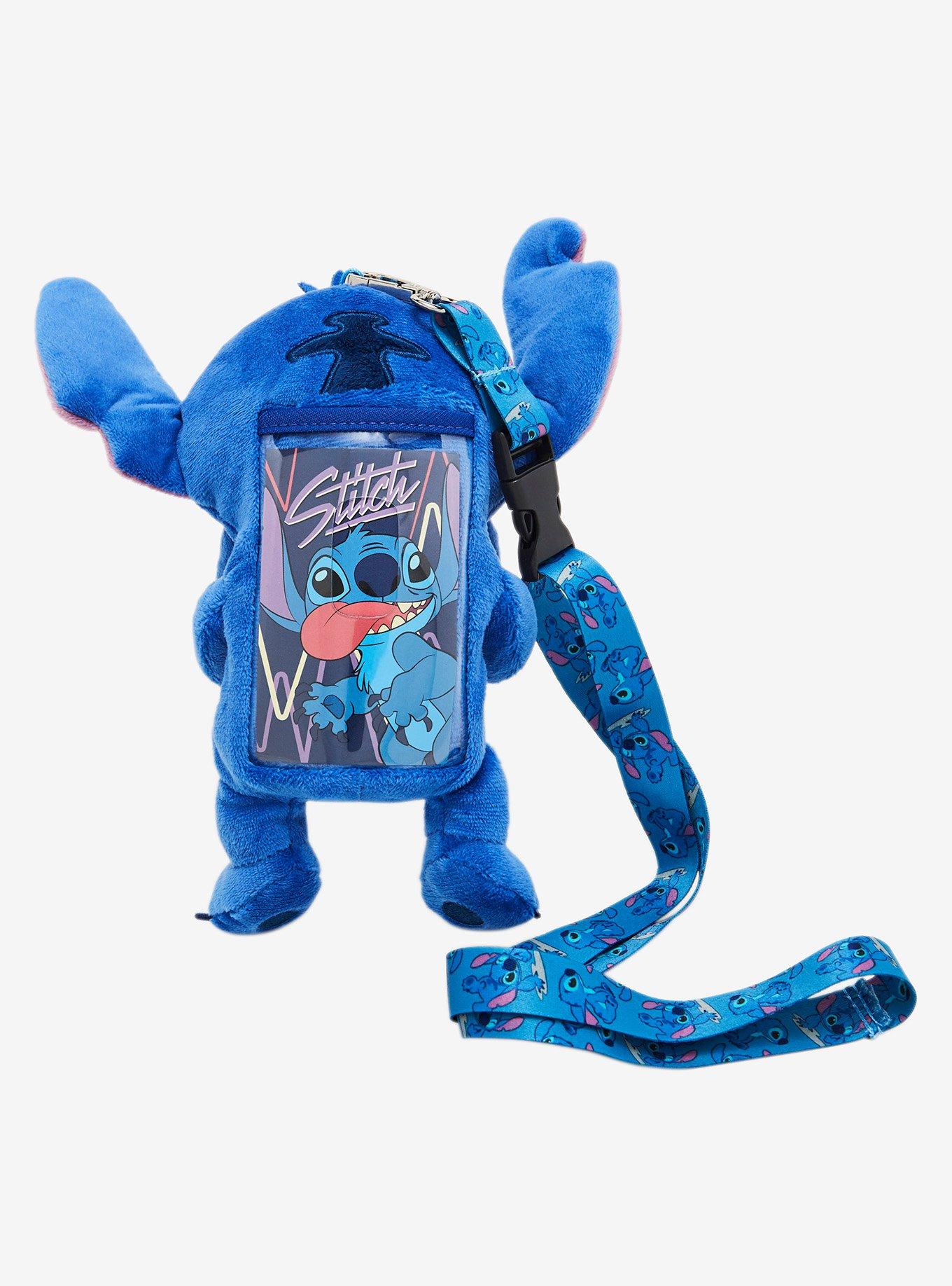 Disney Lilo & Stitch Fuzzy Stitch Plush Lanyard, , hi-res