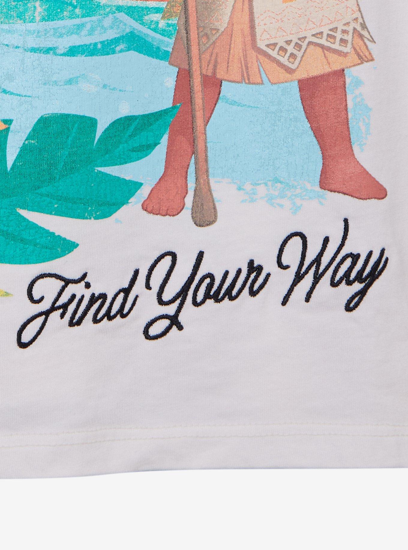 Disney Moana Island Portrait Women's Cropped T-Shirt, , hi-res