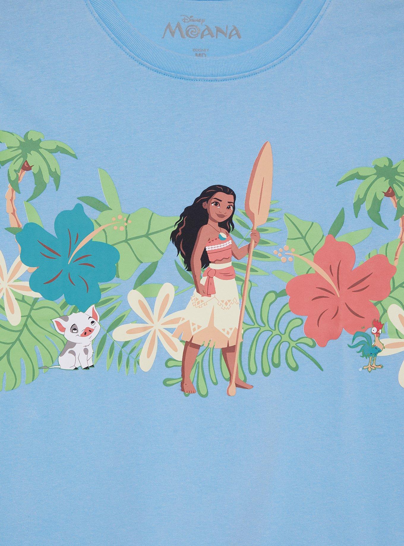 Disney Moana Hibiscus Floral Women's T-Shirt, , hi-res