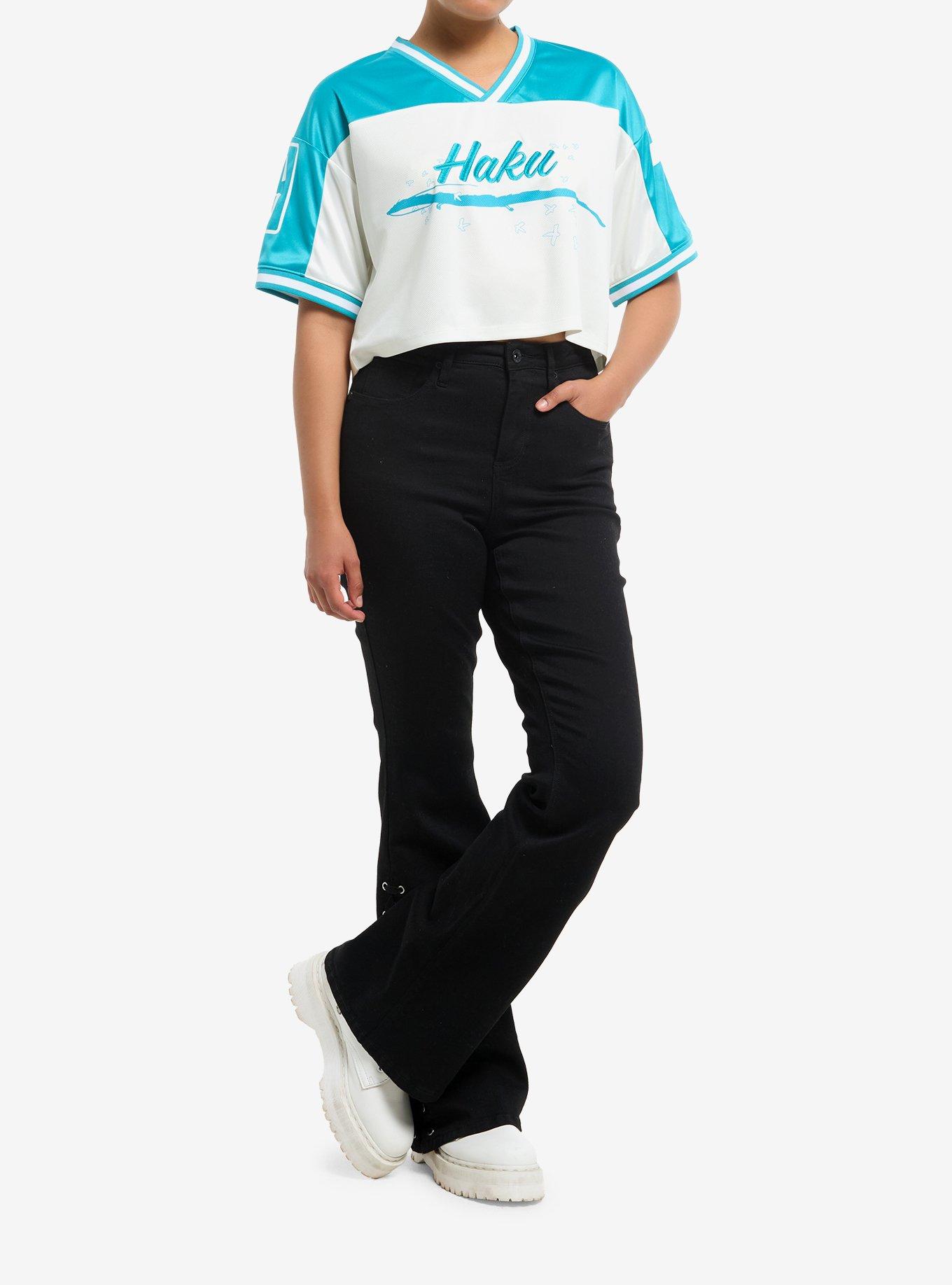 Studio Ghibli® Spirited Away Haku Girls Crop Jersey, , alternate