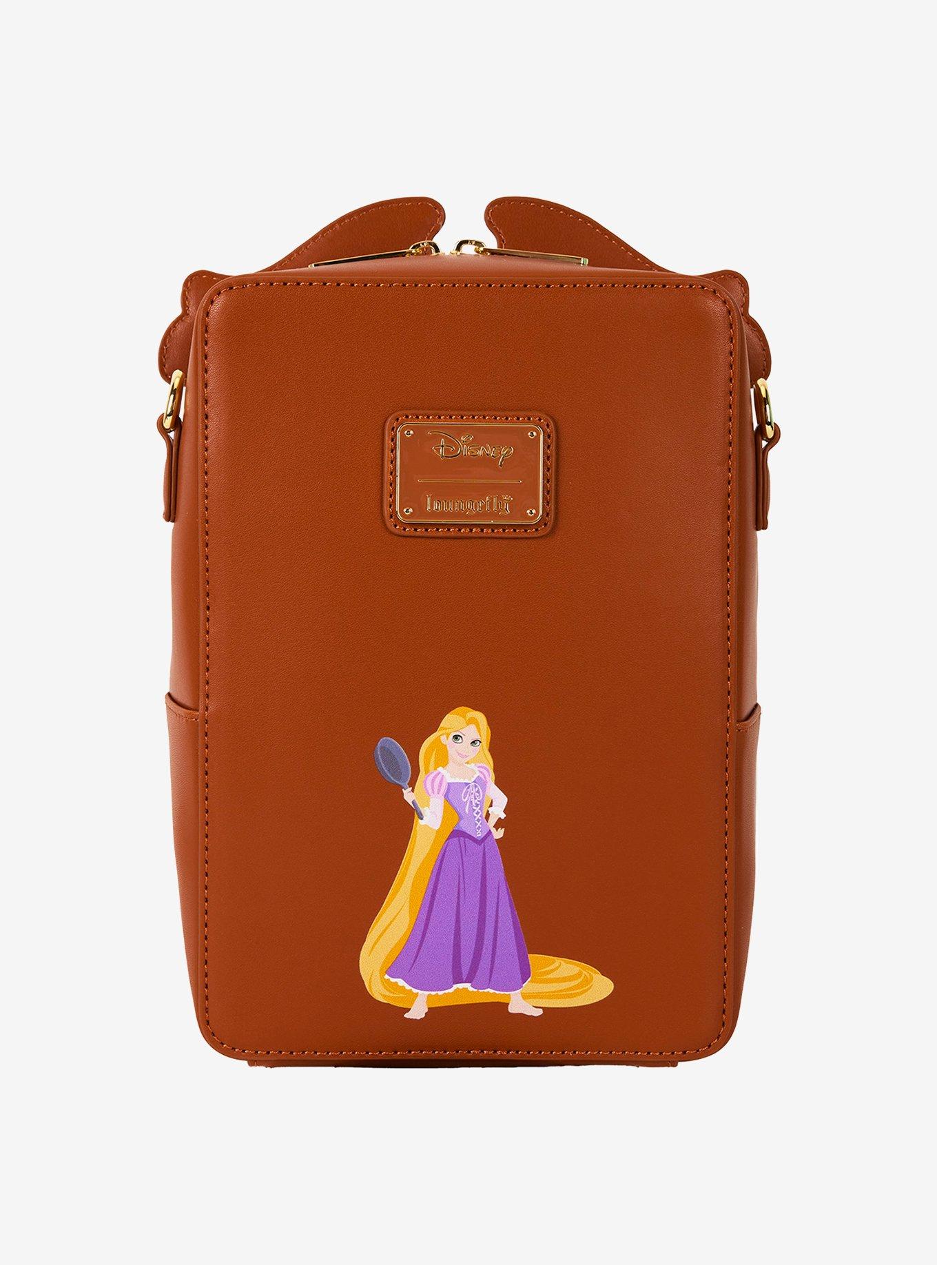 Loungefly Disney Tangled The Snuggly Duckling Sign Crossbody Bag, , alternate