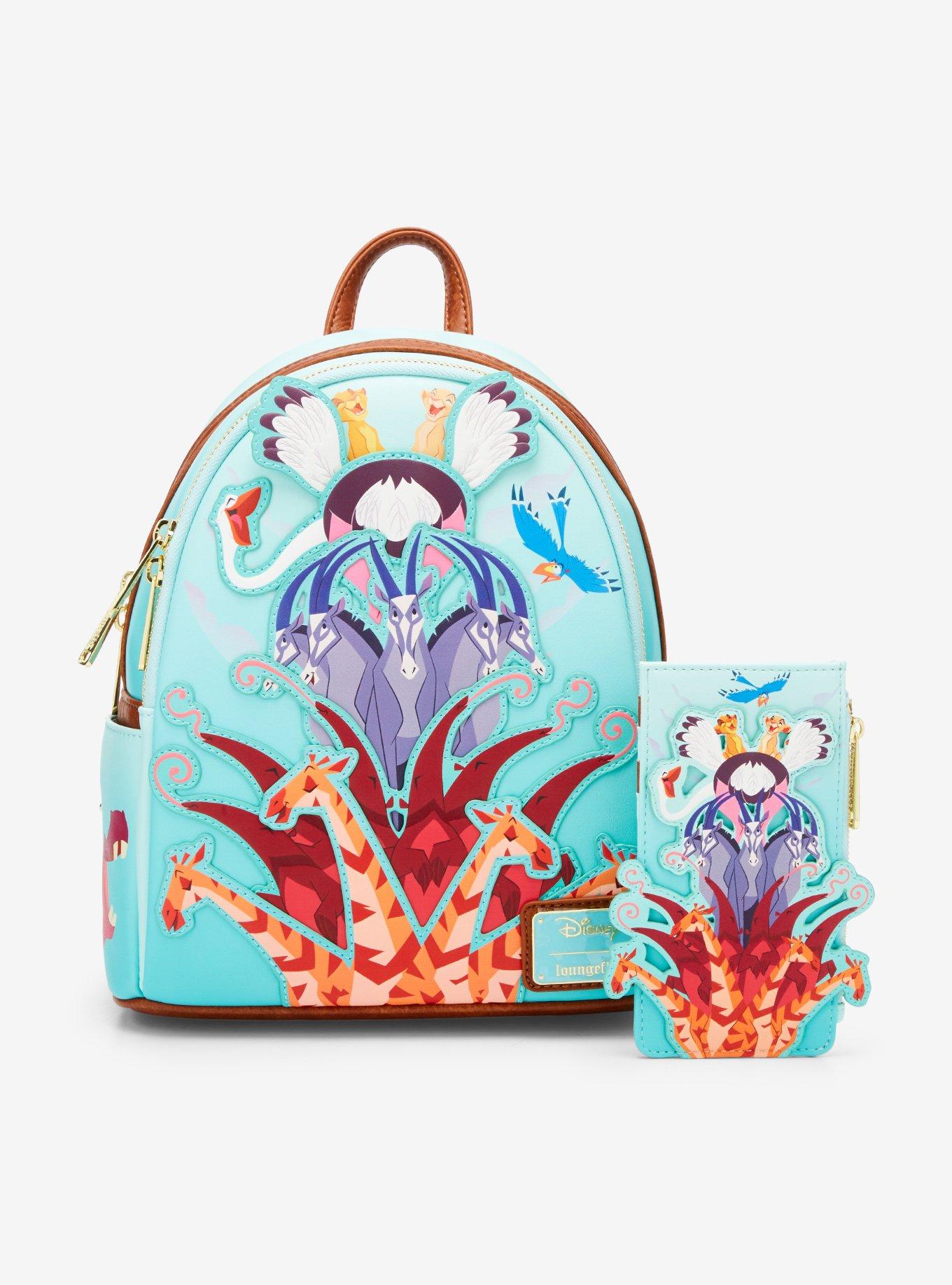 Loungefly Disney The Lion King Animal Tower Mini Backpack, , alternate