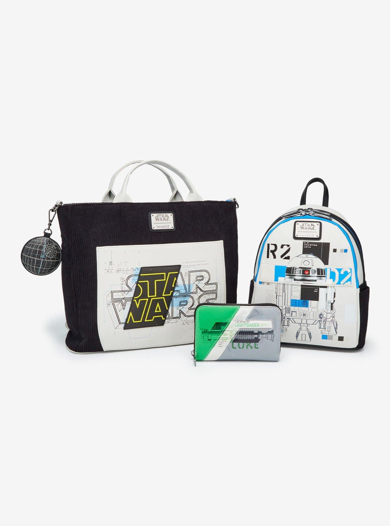 Loungefly Star Wars Luke Lightsaber Mini Zipper Wallet, , alternate