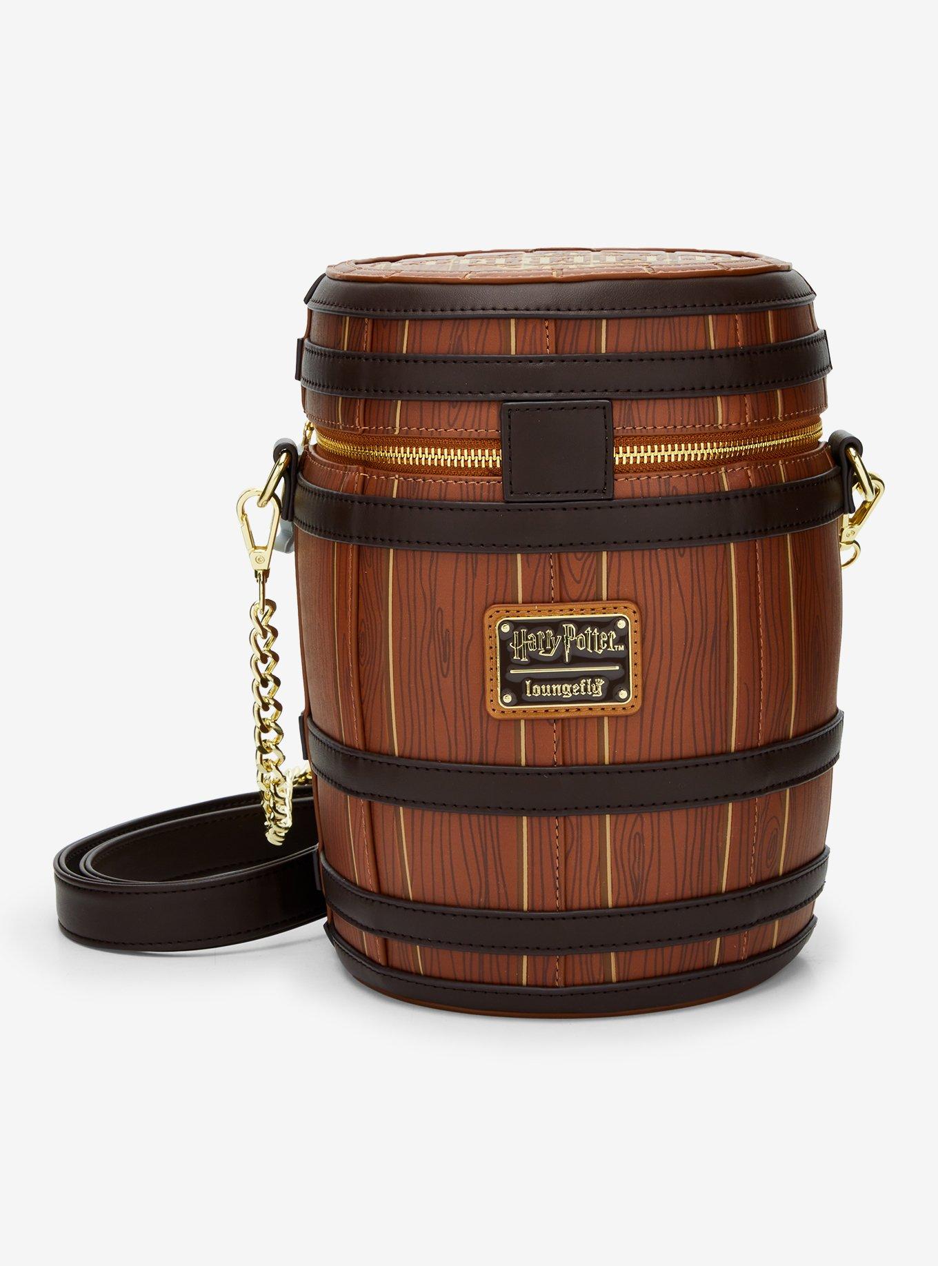 Loungefly Harry Potter Butterbeer Barrel Crossbody Bag, , alternate