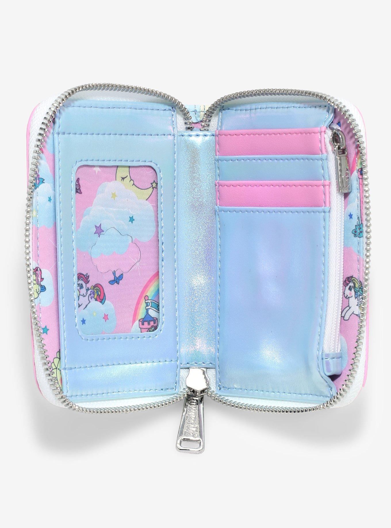 Loungefly My Little Pony Cloud Pastel Mini Zipper Wallet, , alternate