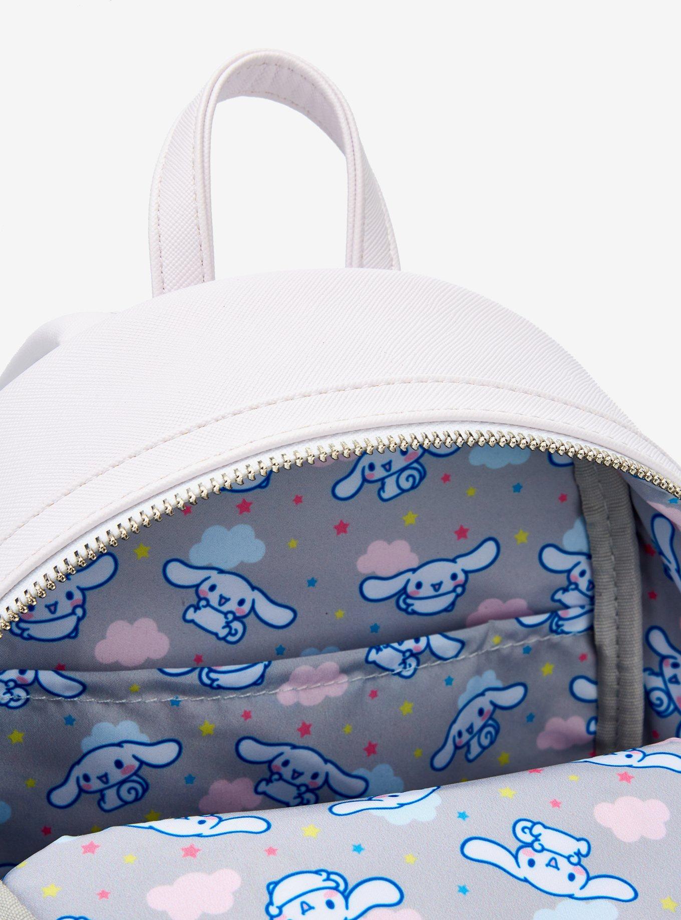 Loungefly Cinnamoroll White Tone Mini Backpack, , alternate
