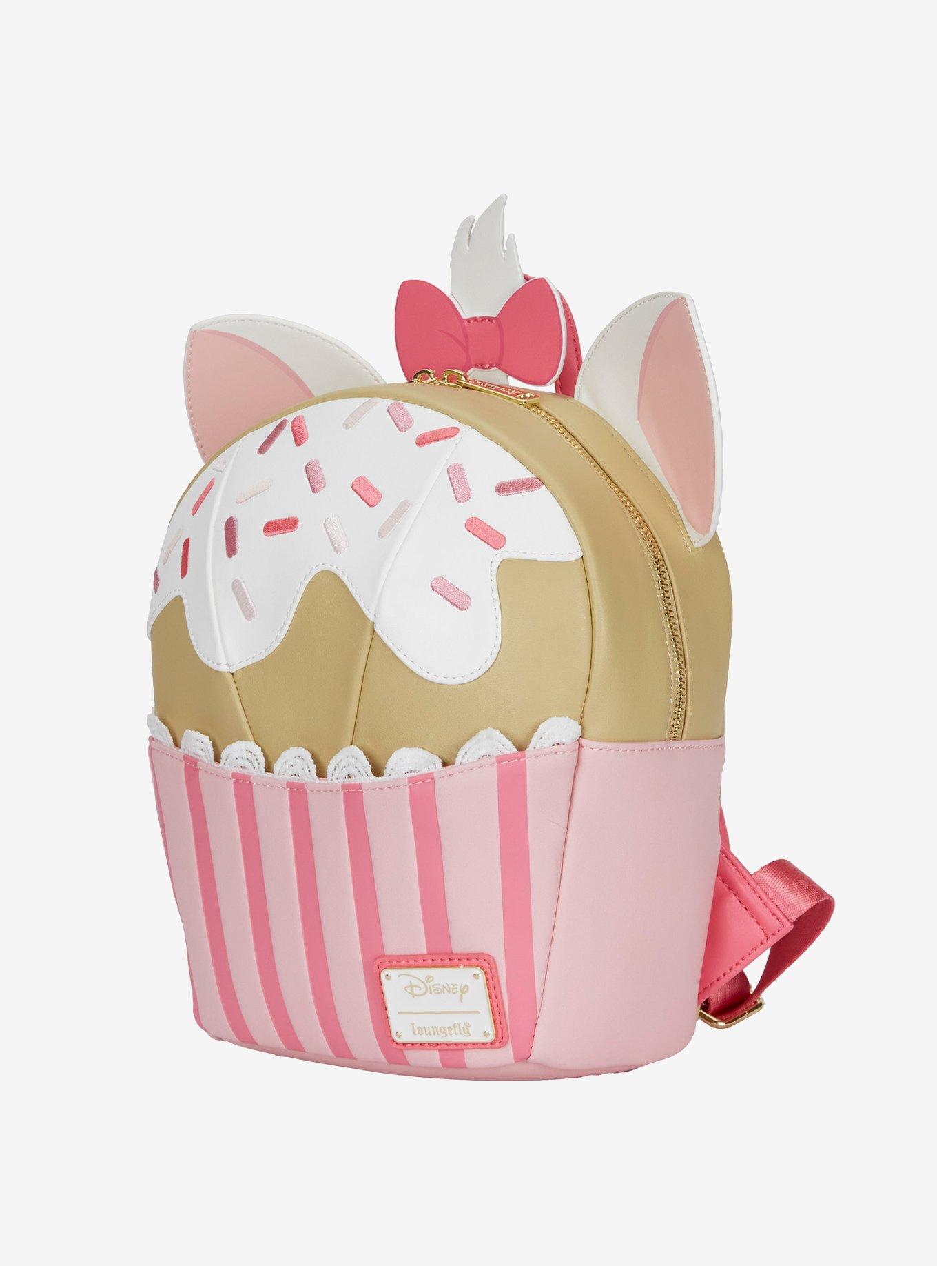 Loungefly Disney The Aristocats Marie Cupcake Mini Backpack, , alternate