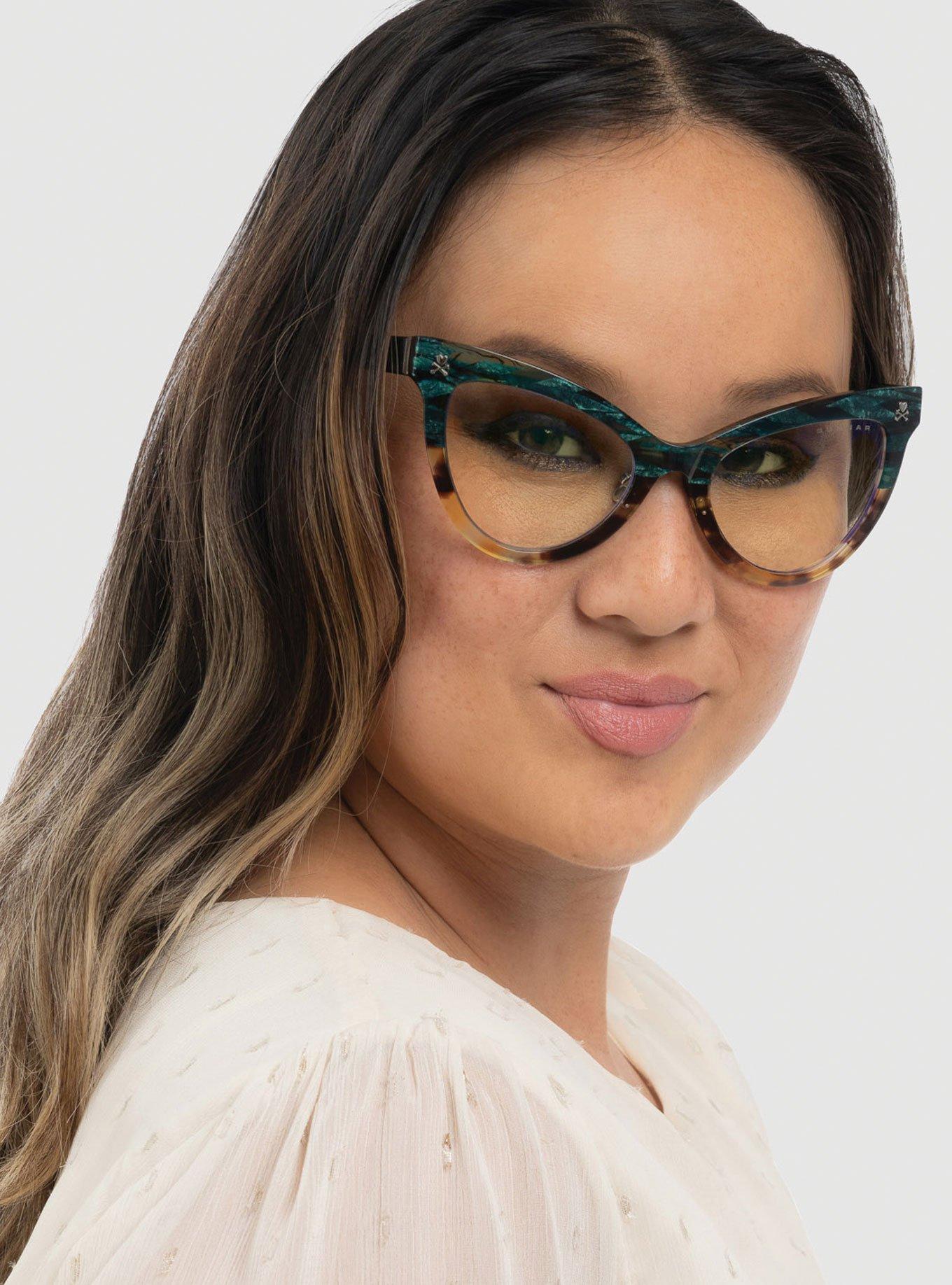 GUNNAR x tokidoki SANDy Amber Tint Blue Light Glasses, , alternate