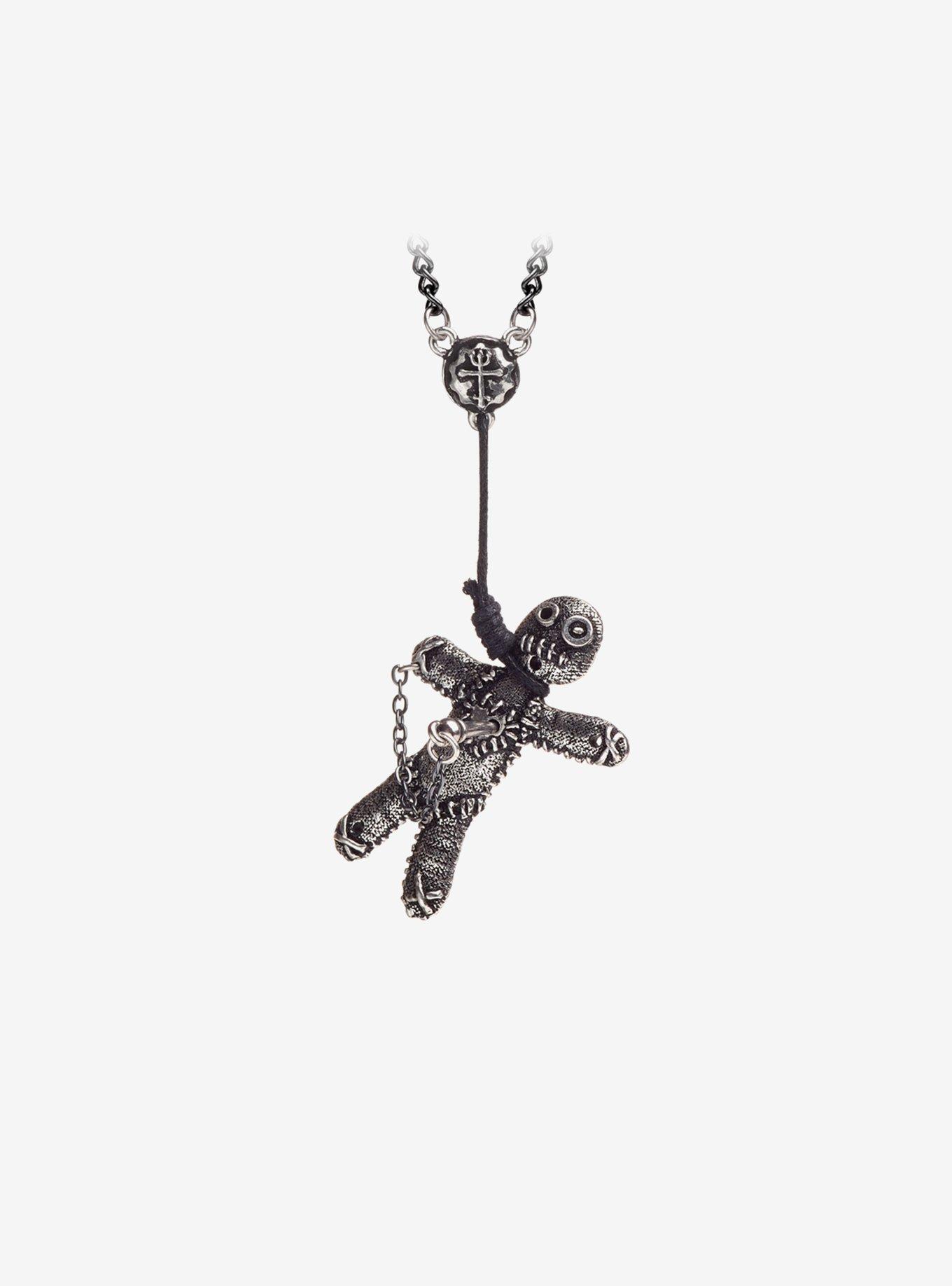 Alchemy of England Voodoo Doll Pendant Necklace, , hi-res