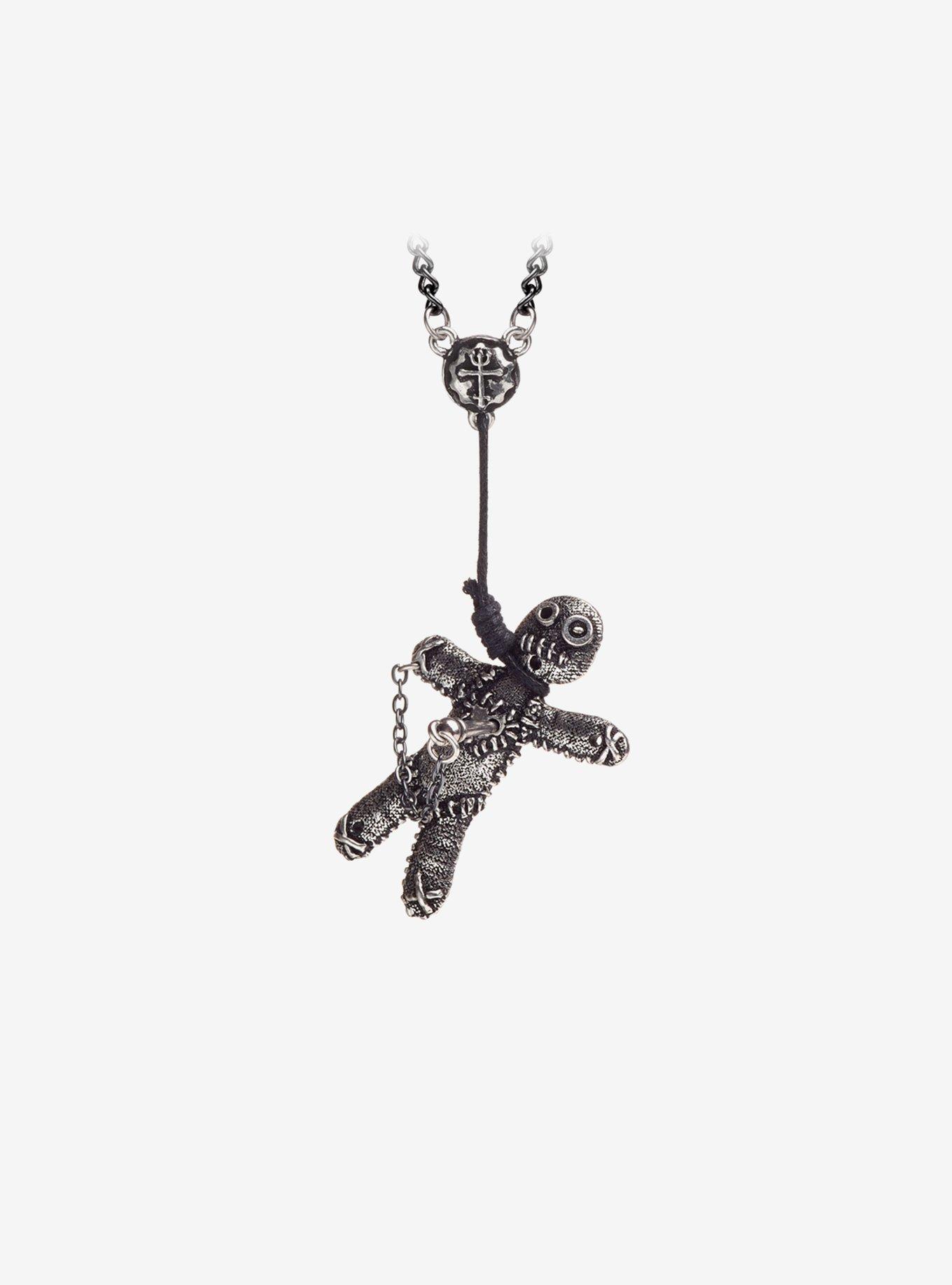 Alchemy of England Voodoo Doll Pendant Necklace, , alternate