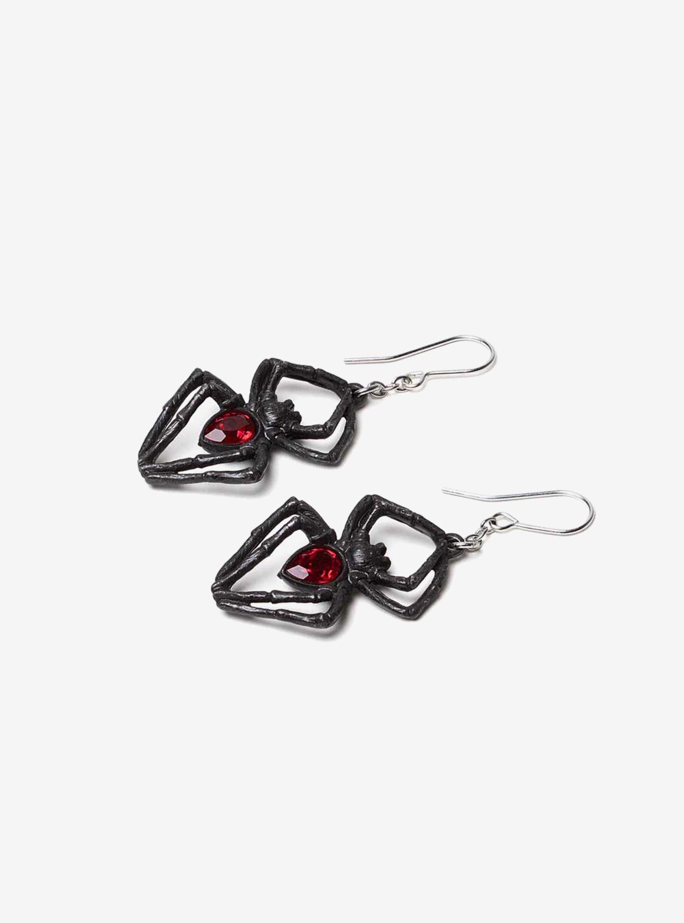 Alchemy of England Black Widow Earrings