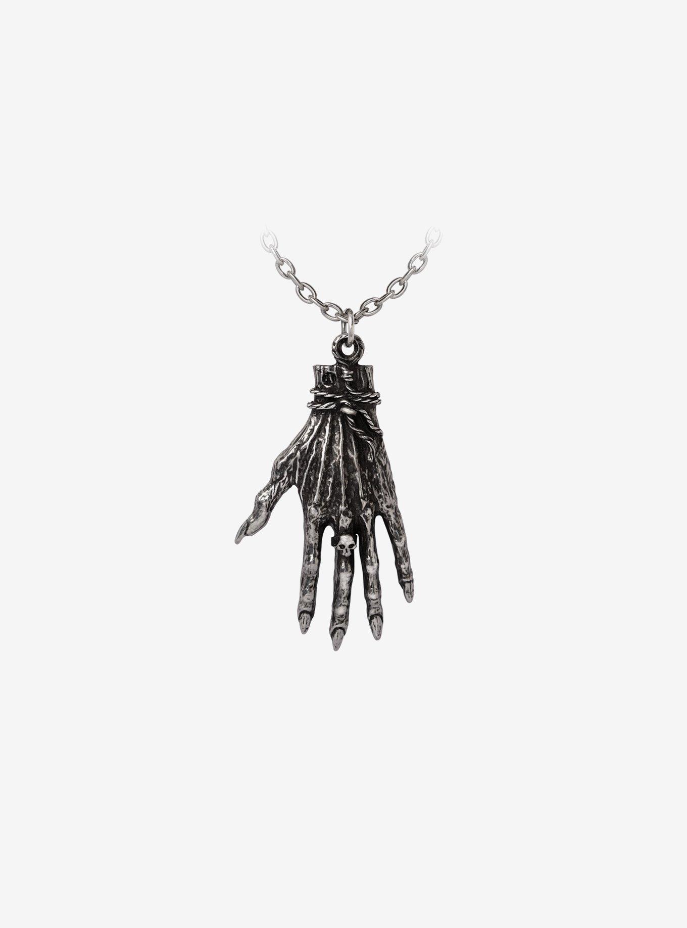 Hand Of Glory Pendant Necklace, , hi-res