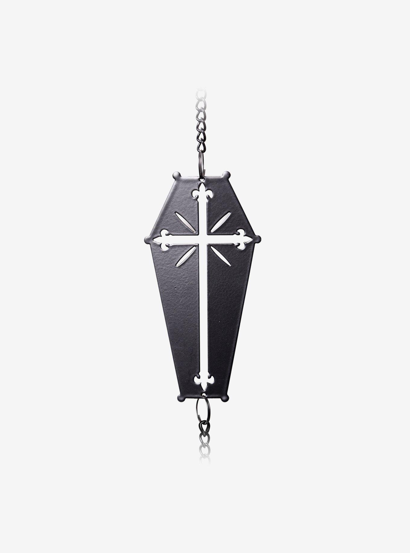 Alchemy of England Coffin & Cross Hanging Decoration