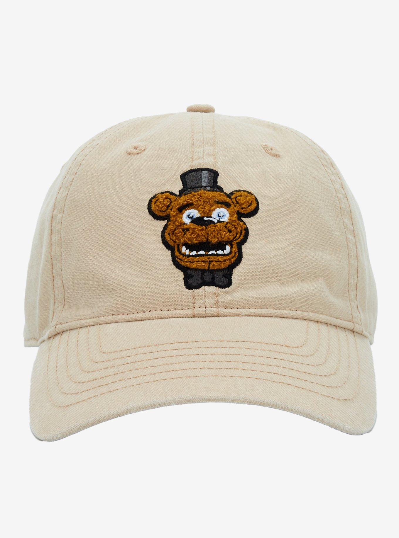 Five Nights at Freddy's Freddy Fazbear Chenille Patch Ball Cap - BoxLunch Exclusive, , hi-res