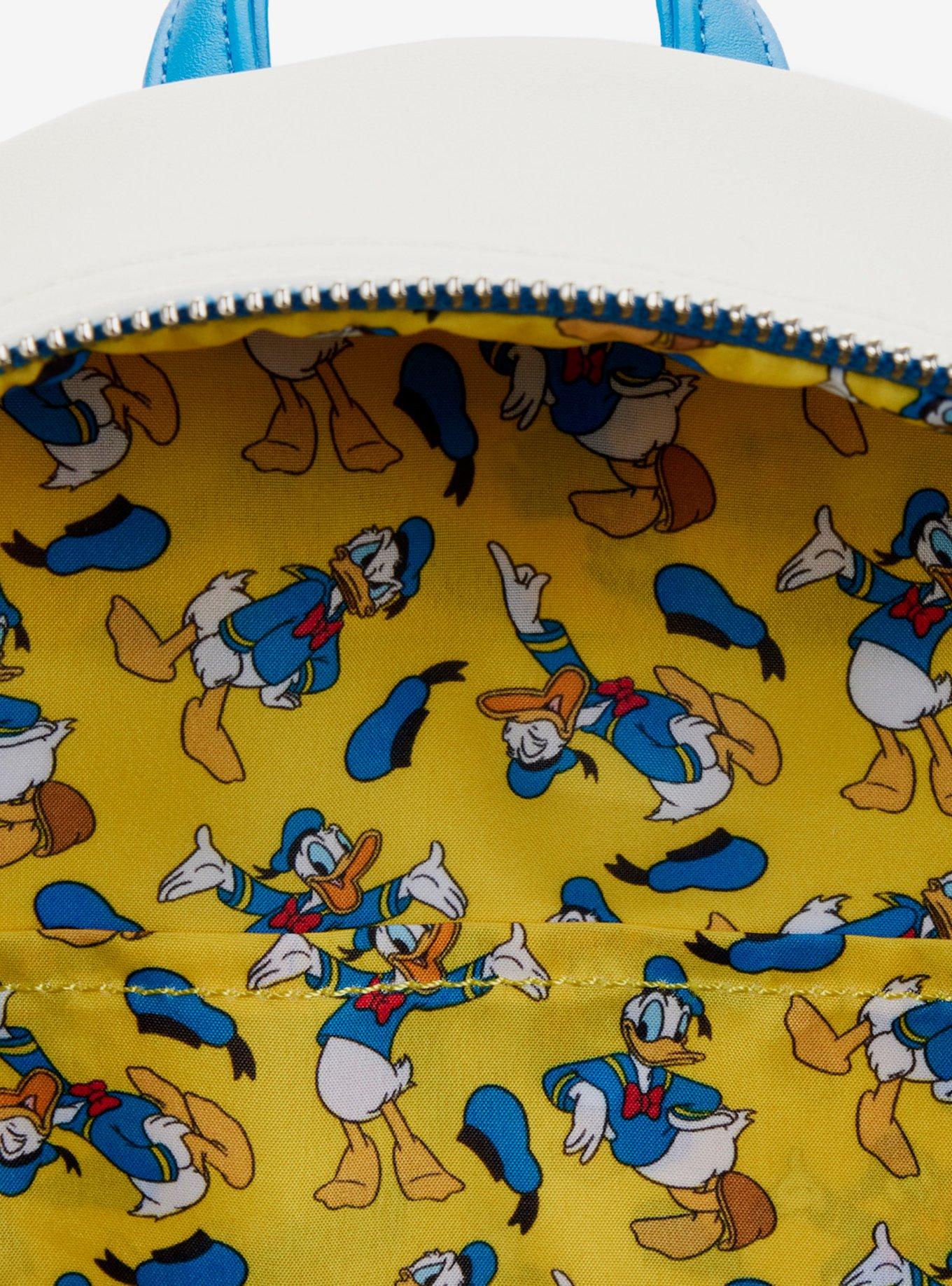 Loungefly Disney Donald Duck Mini Backpack, , alternate