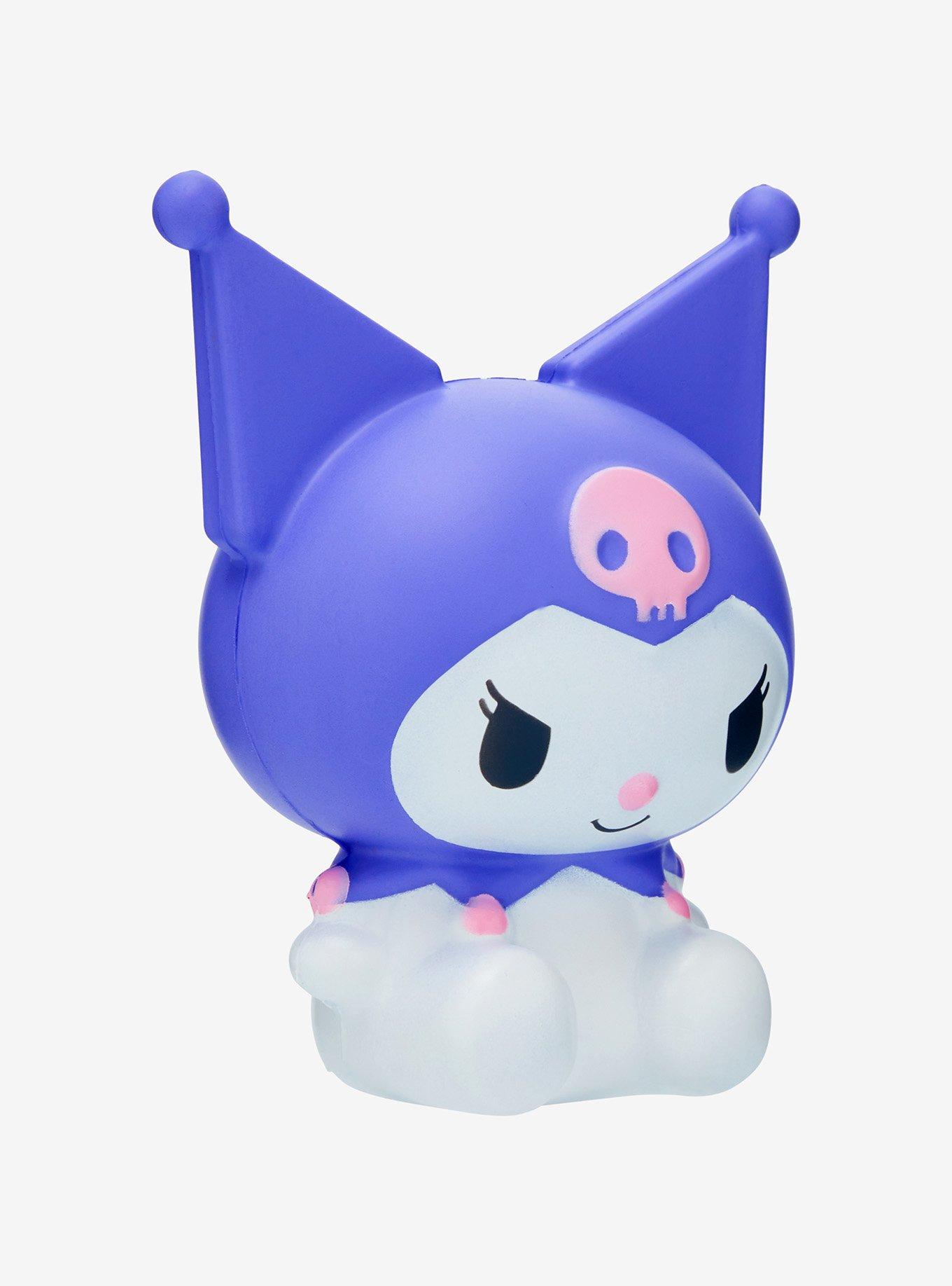 Kuromi Sitting Jumbo Squishy Toy, , hi-res