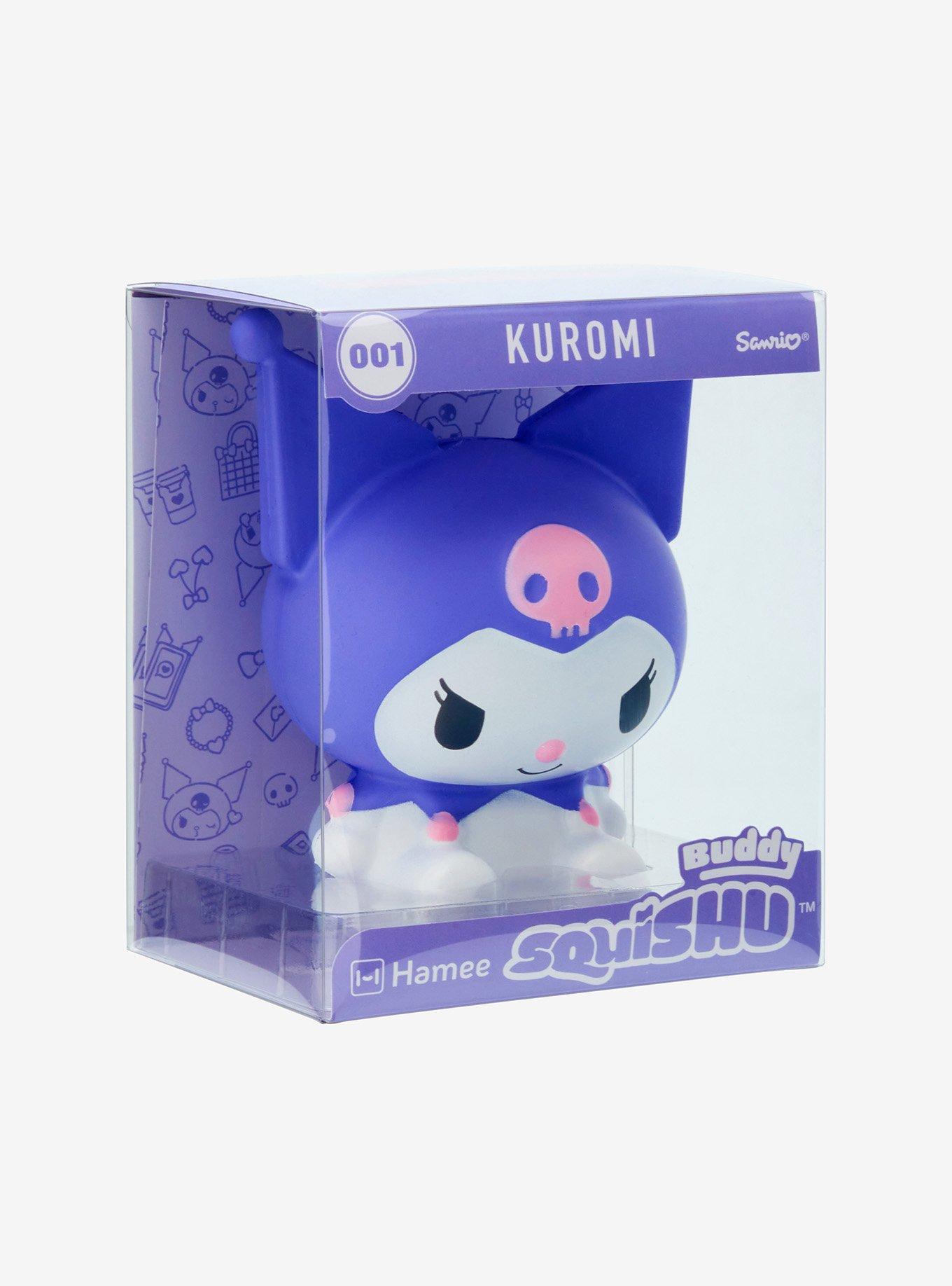 Kuromi Sitting Jumbo Squishy Toy, , alternate