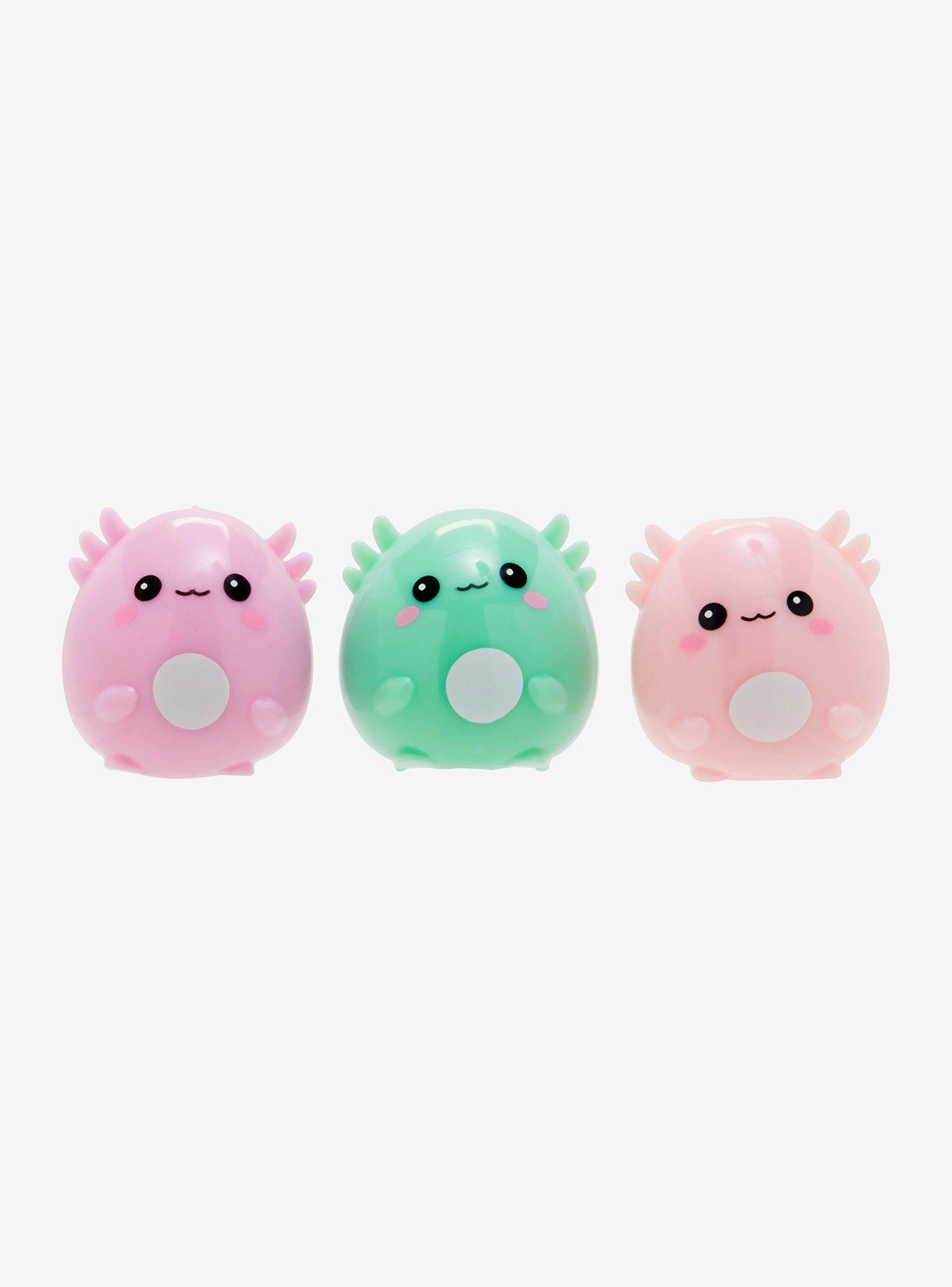 Sticky Bubble Blobbies Baby Axolotls Squishy Toy Set, , hi-res